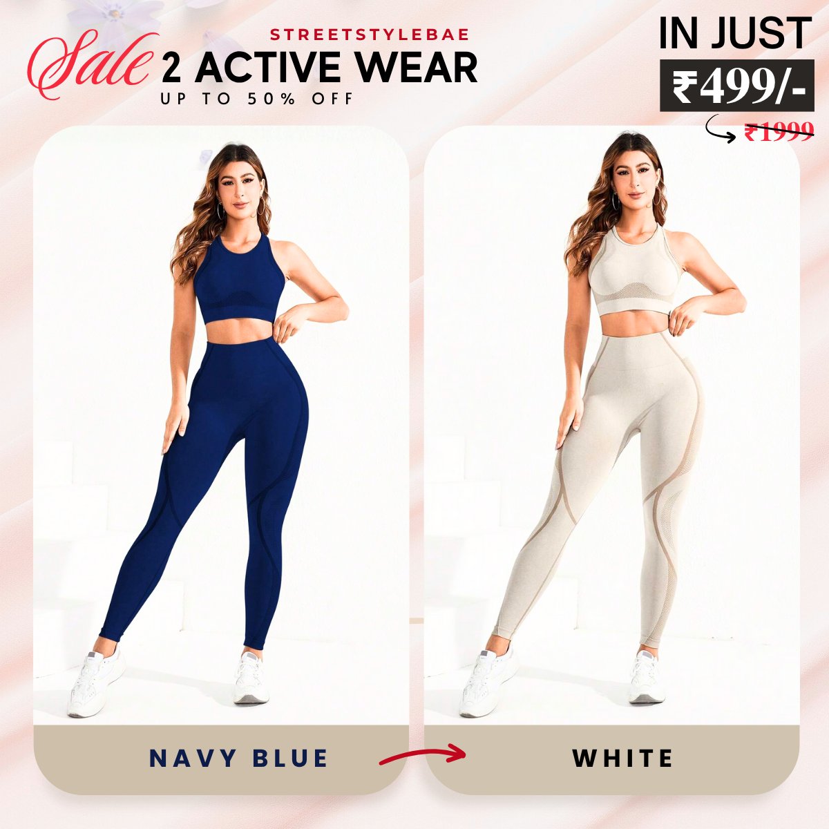 Women’s Activewear Combo - Sports Bra & Leggings Set for Ultimate Comfort| WA-10