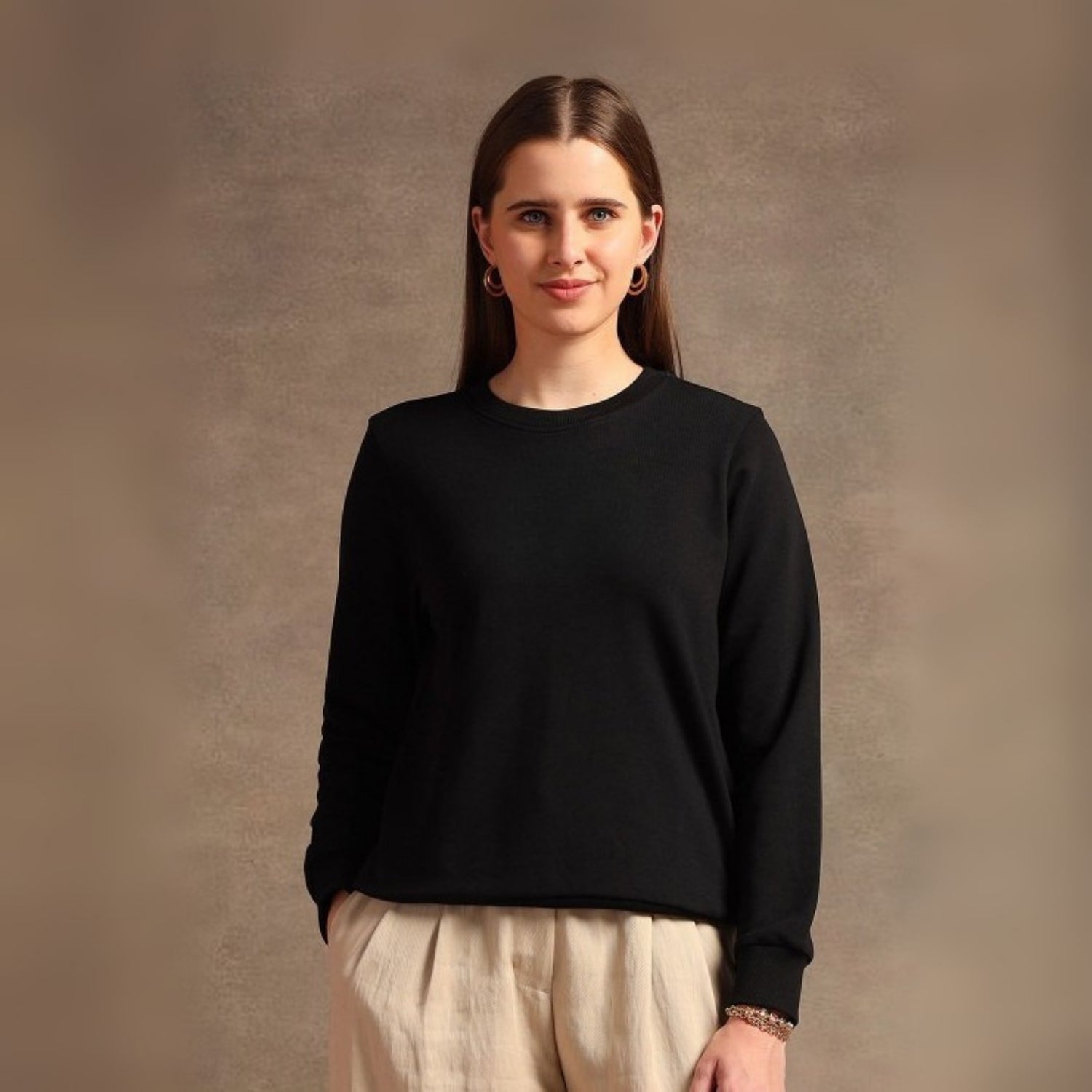 2 Stylish Sweatshirts in Orange & Black| Soft, Cozy & Trendy | Up to 50% Off |SS-05