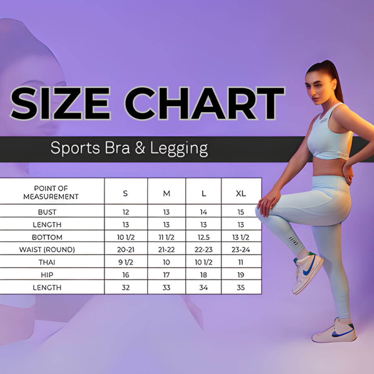Women’s Activewear Combo - Sports Bra & Leggings Set for Ultimate Comfort| WA-05