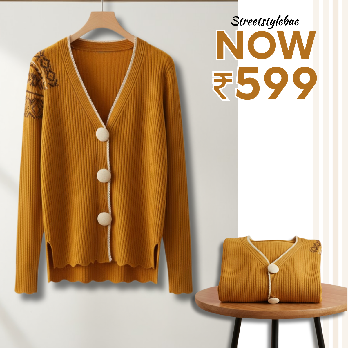 Women’s Winter Cardigan – Shop Now, Stay Warm in Style | WC-11