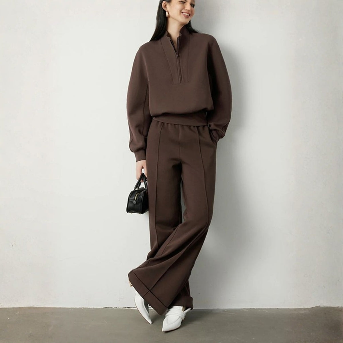 Winter Warmth , Hot Style Co-ords | Coffee | CSS-35