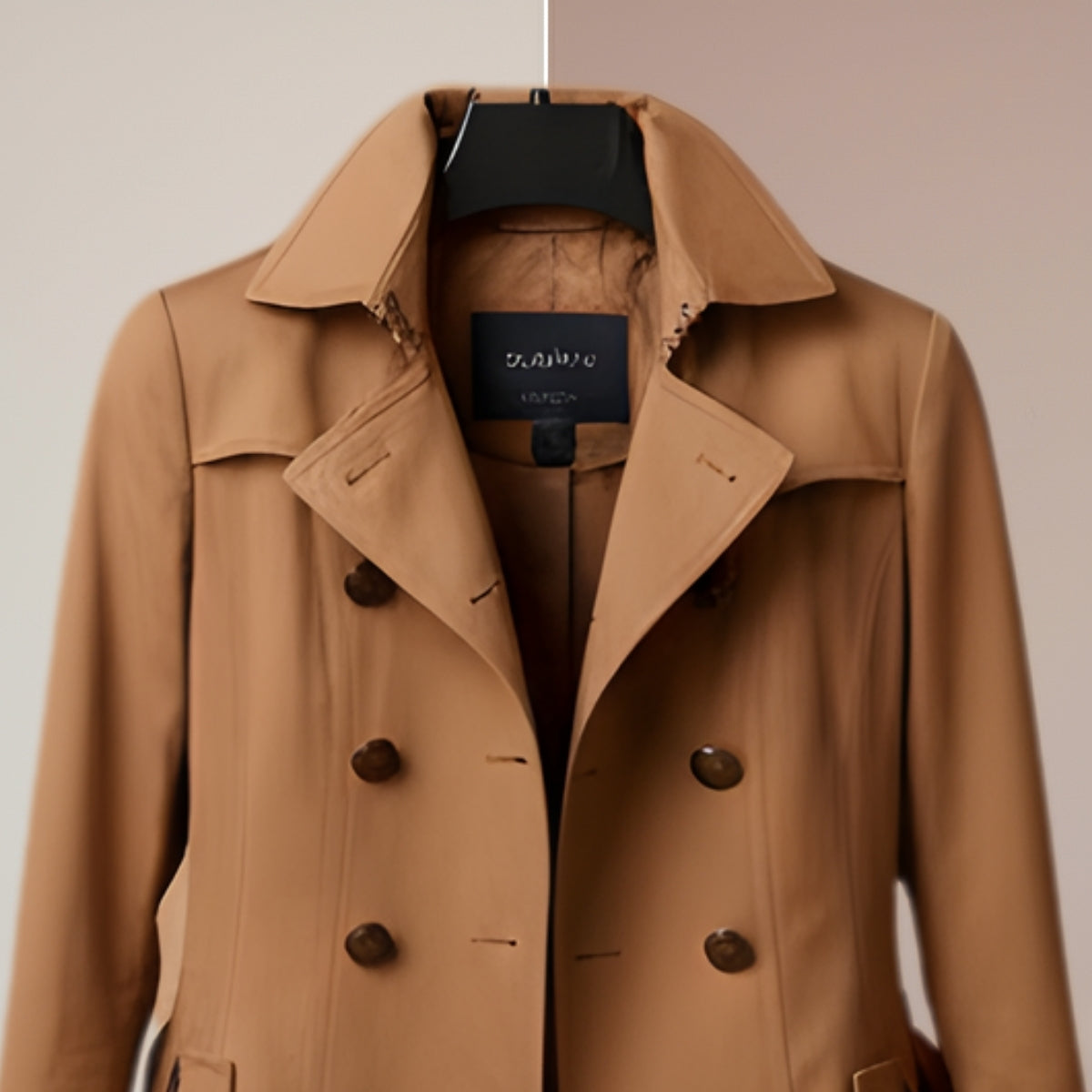 Women's Winter Trench Coat - Stylish & Warm |Camel Brown | TC-05