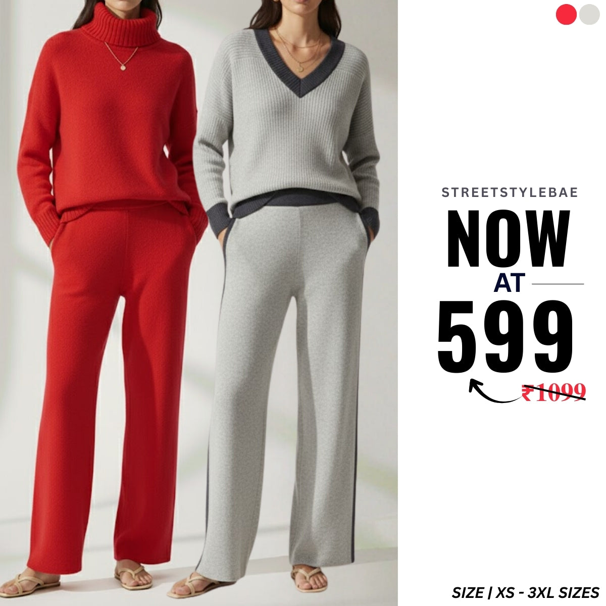 Warmth Combo Pack Cozy-Chic Winter Co-ord Sets | WCCS-12