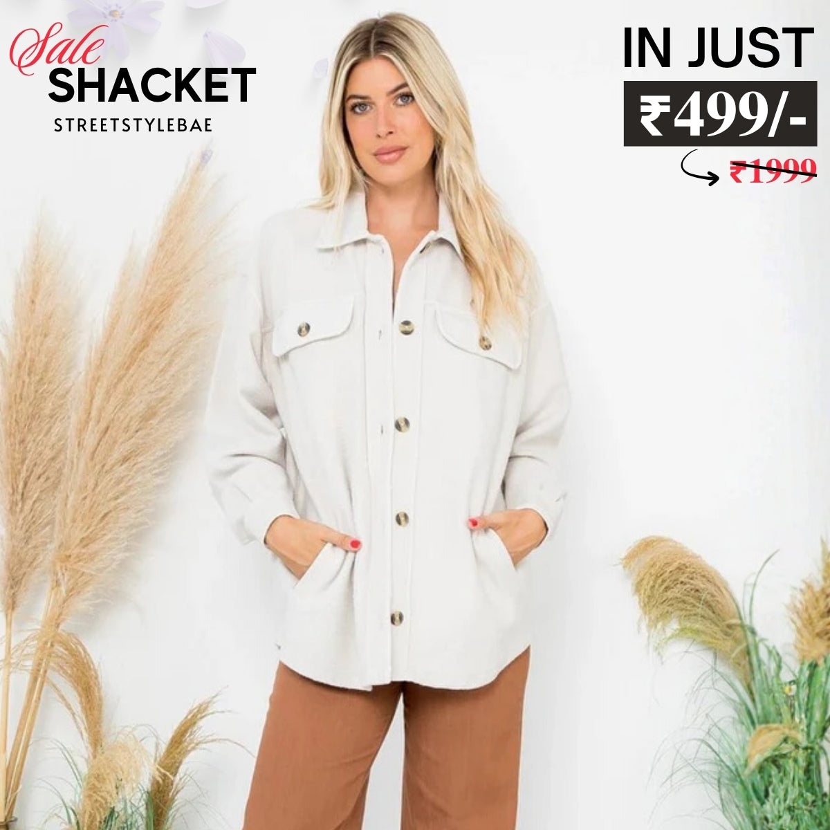 Trendy Shacket for Women | Lightweight & Comfortable | SW-04