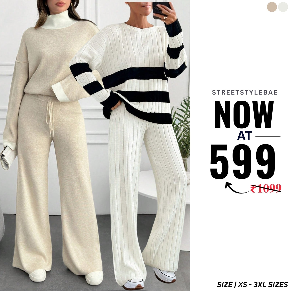 Warmth Combo Pack Cozy-Chic Winter Co-ord Sets | WCCS-14