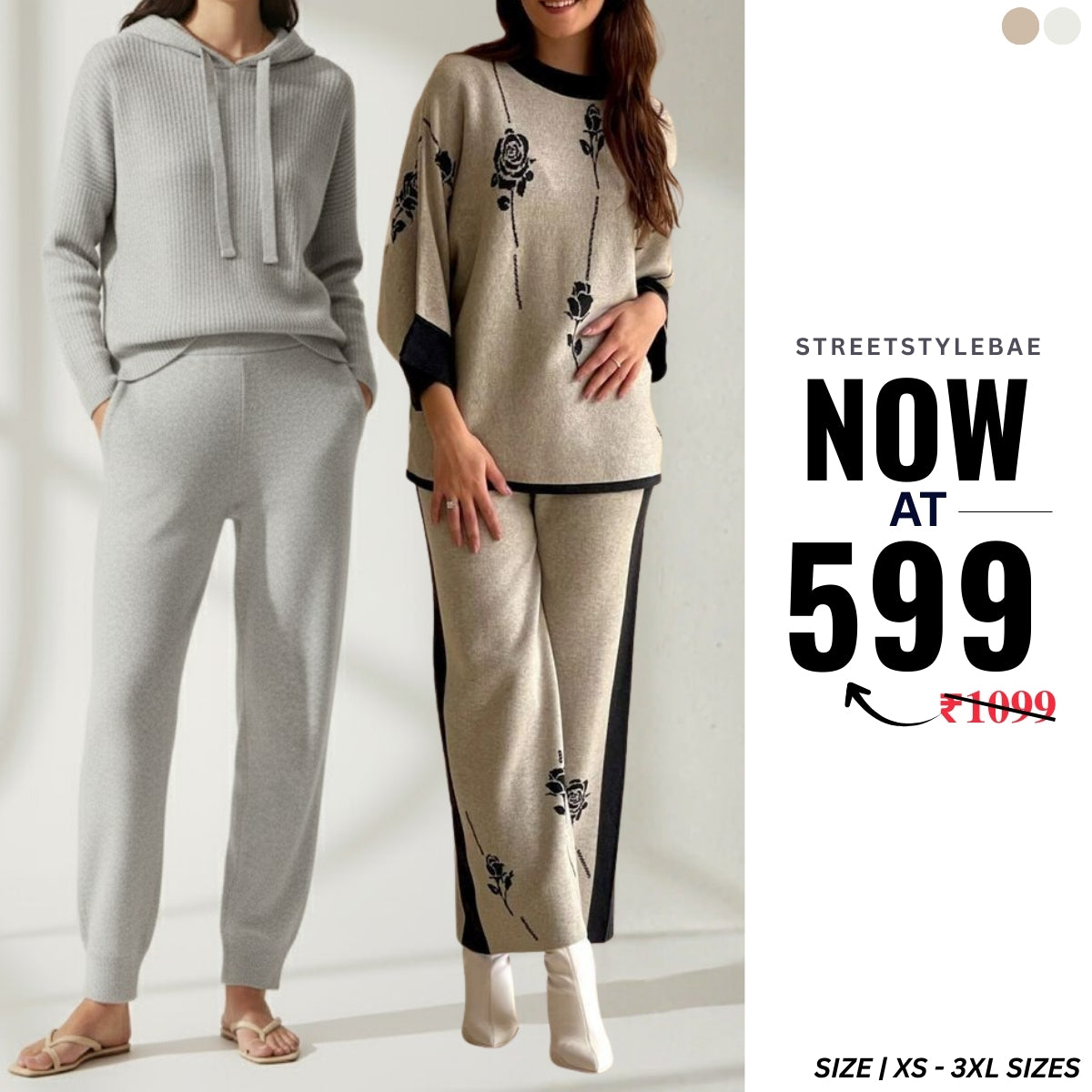 Warmth Combo Pack Cozy-Chic Winter Co-ord Sets | WCCS-15