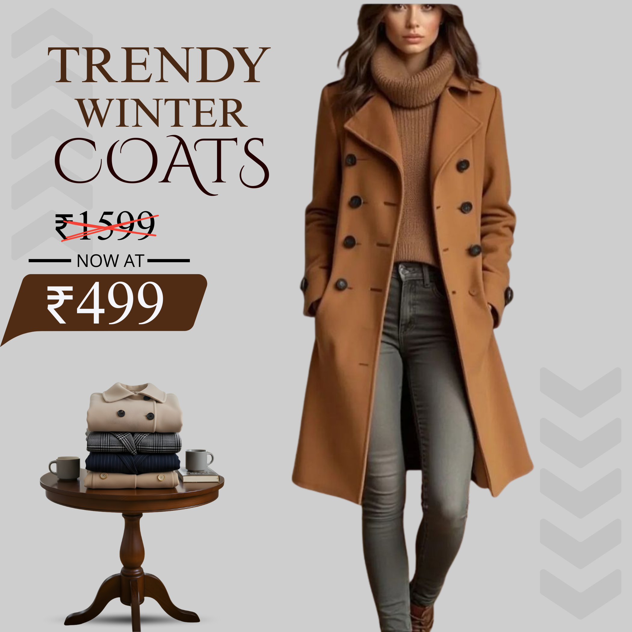 Double-Breasted Trench - WTC001