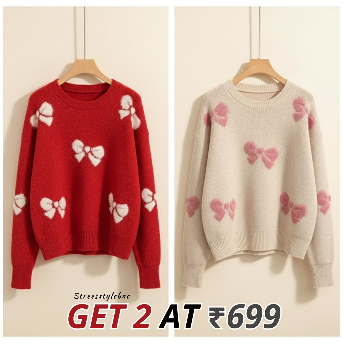 Lightweight Cozy Combo Sweaters for Women |CCS-002