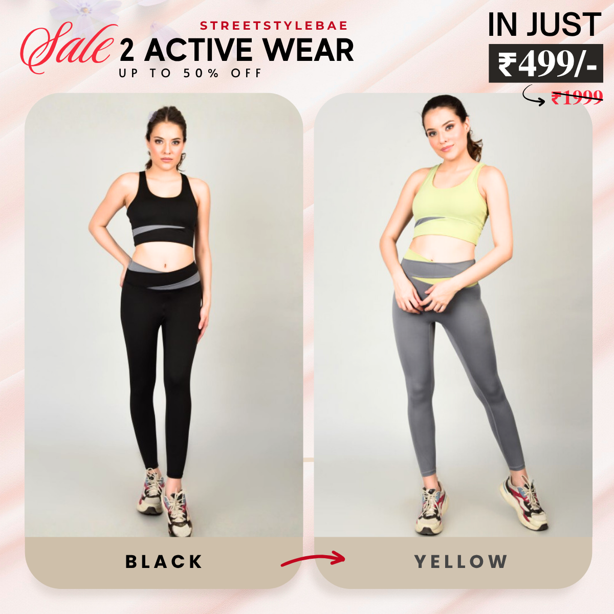 Women’s Activewear Combo - Sports Bra & Leggings Set for Ultimate Comfort| WA-01