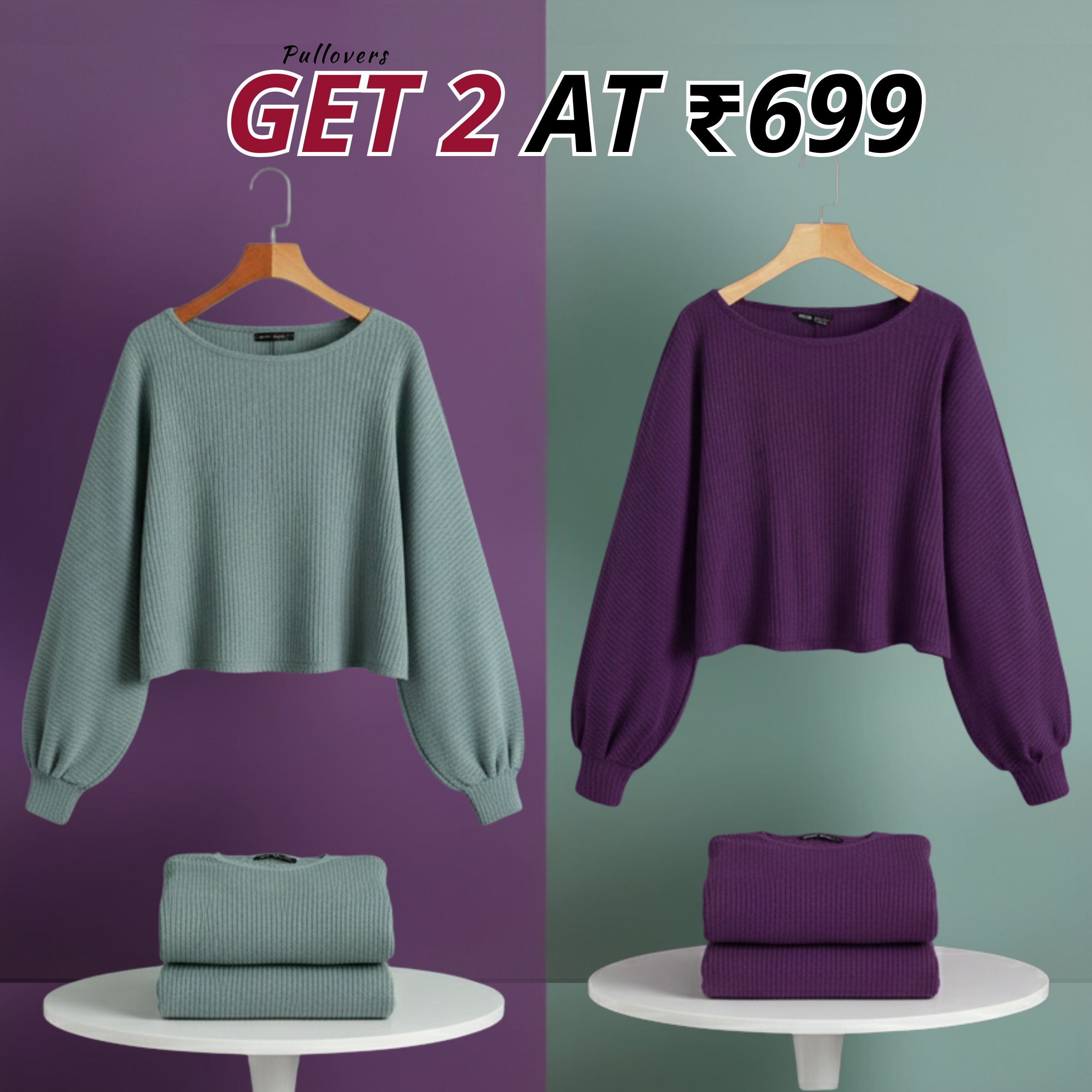 Combo Pack of Warm Winter Pullover - CWP005