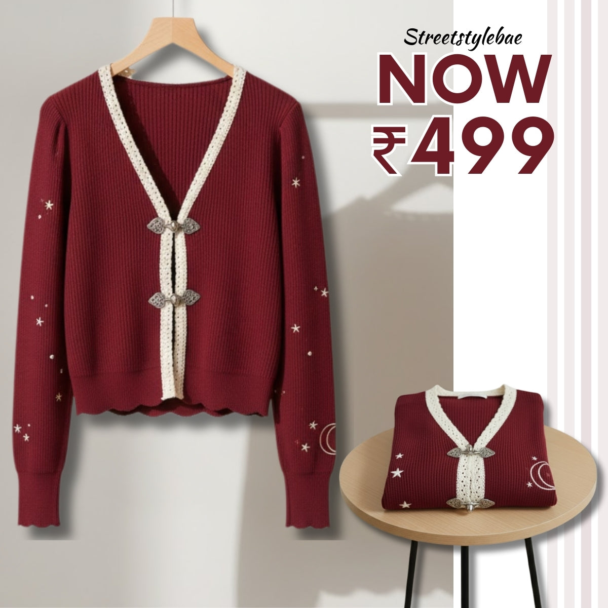Women’s Winter Cardigan – Shop Now, Stay Warm in Style | WC-19