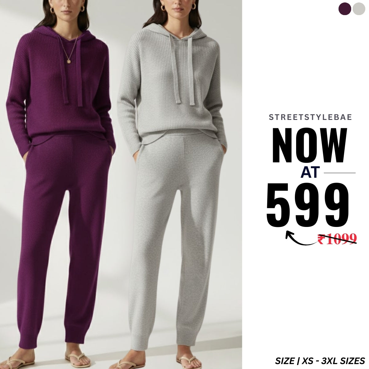 Warmth Combo Pack Cozy-Chic Winter Co-ord Sets | WCCS-17