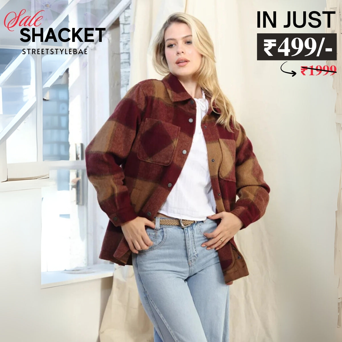 Trendy Shacket for Women | Lightweight & Comfortable | SW-06