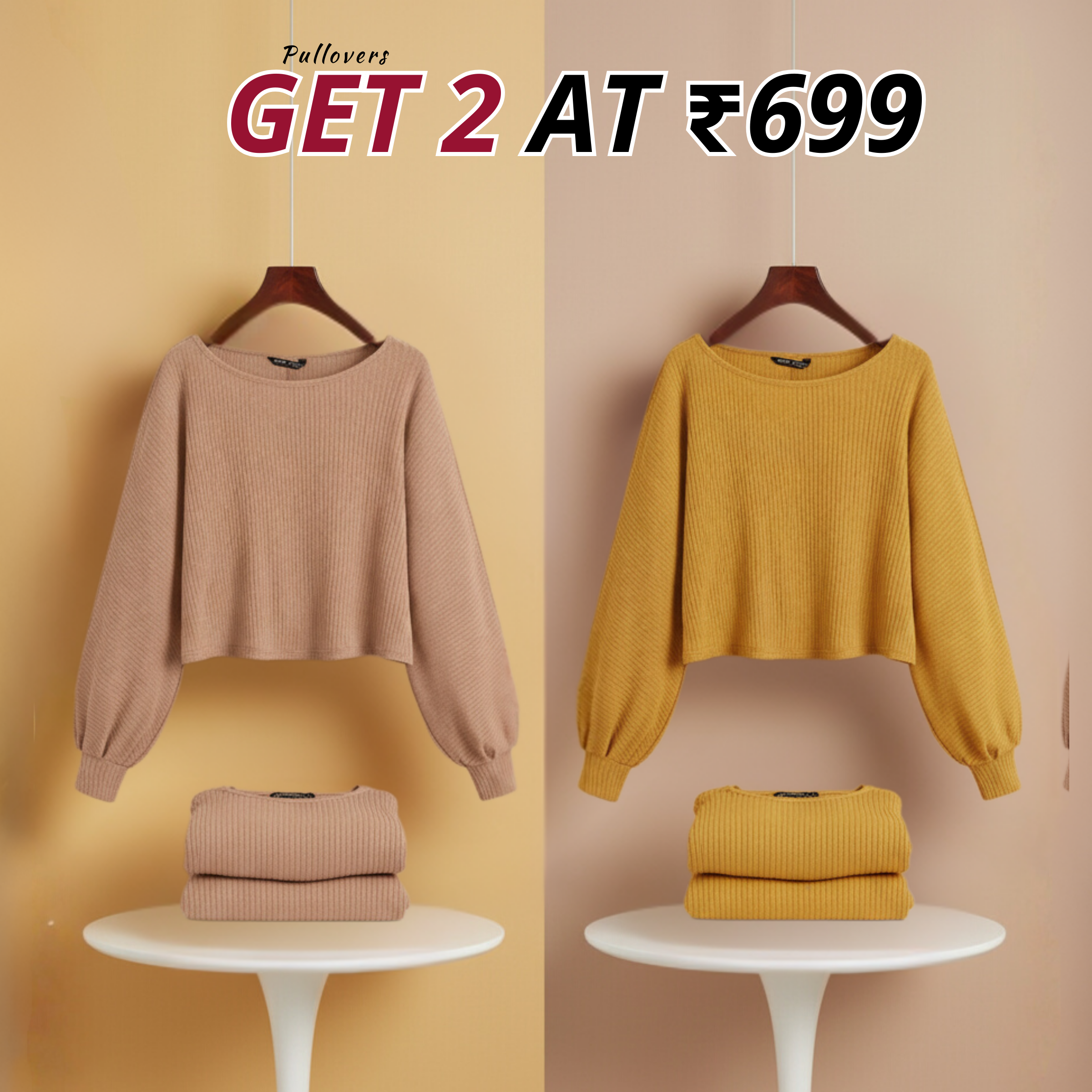 Combo Pack of Warm Winter Pullover - CWP008