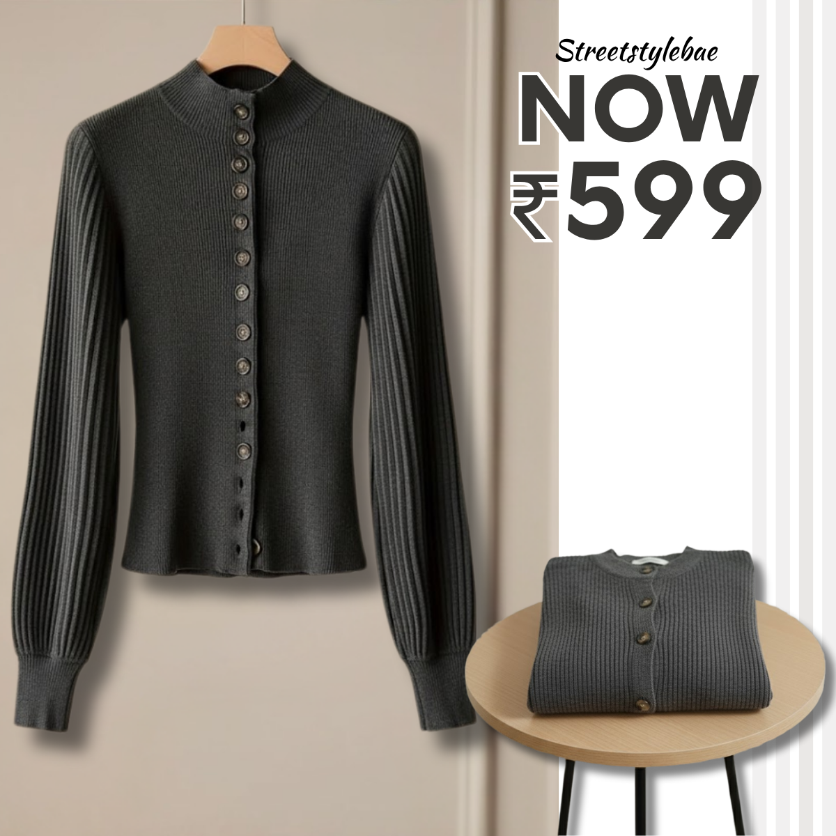 Women’s Winter Cardigan – Shop Now, Stay Warm in Style | WC-16