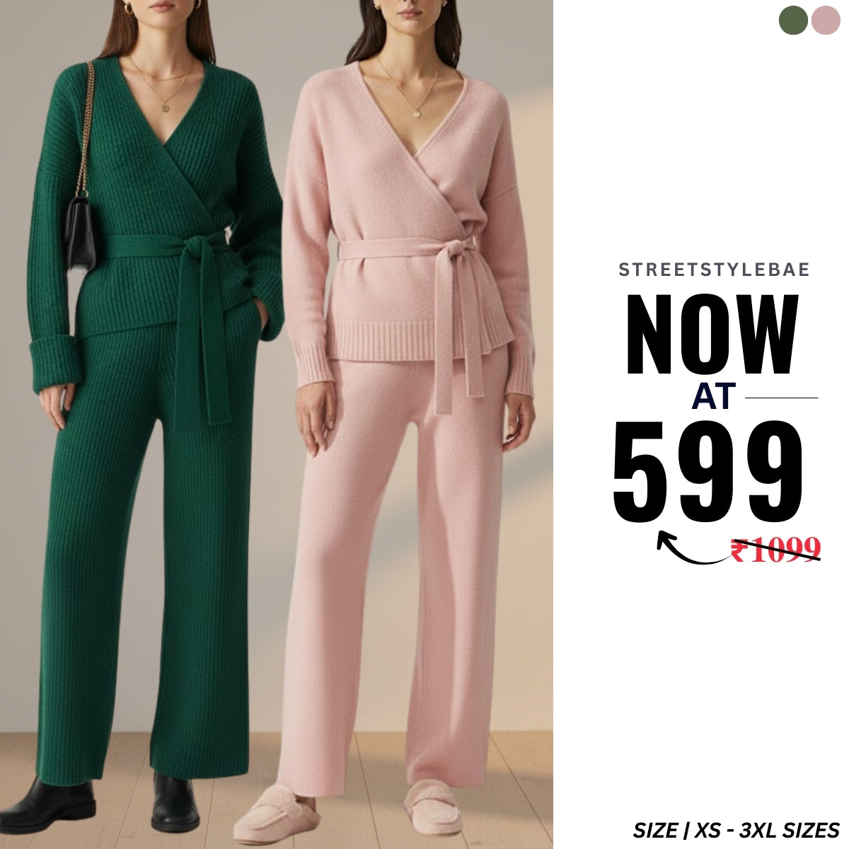 Warmth Combo Pack Cozy-Chic Winter Co-ord Sets | WCCS-19