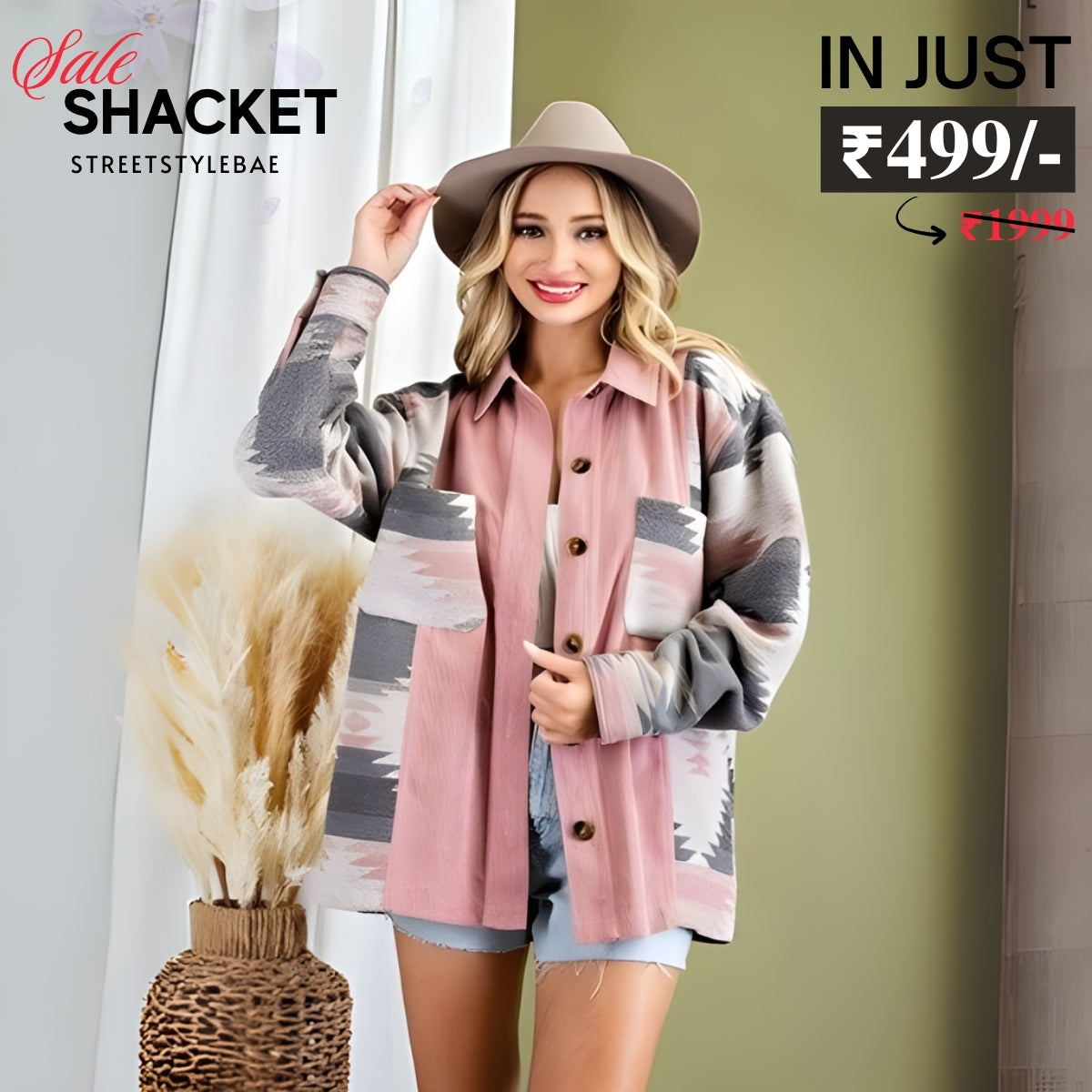 Trendy Shacket for Women | Lightweight & Comfortable | SW-01