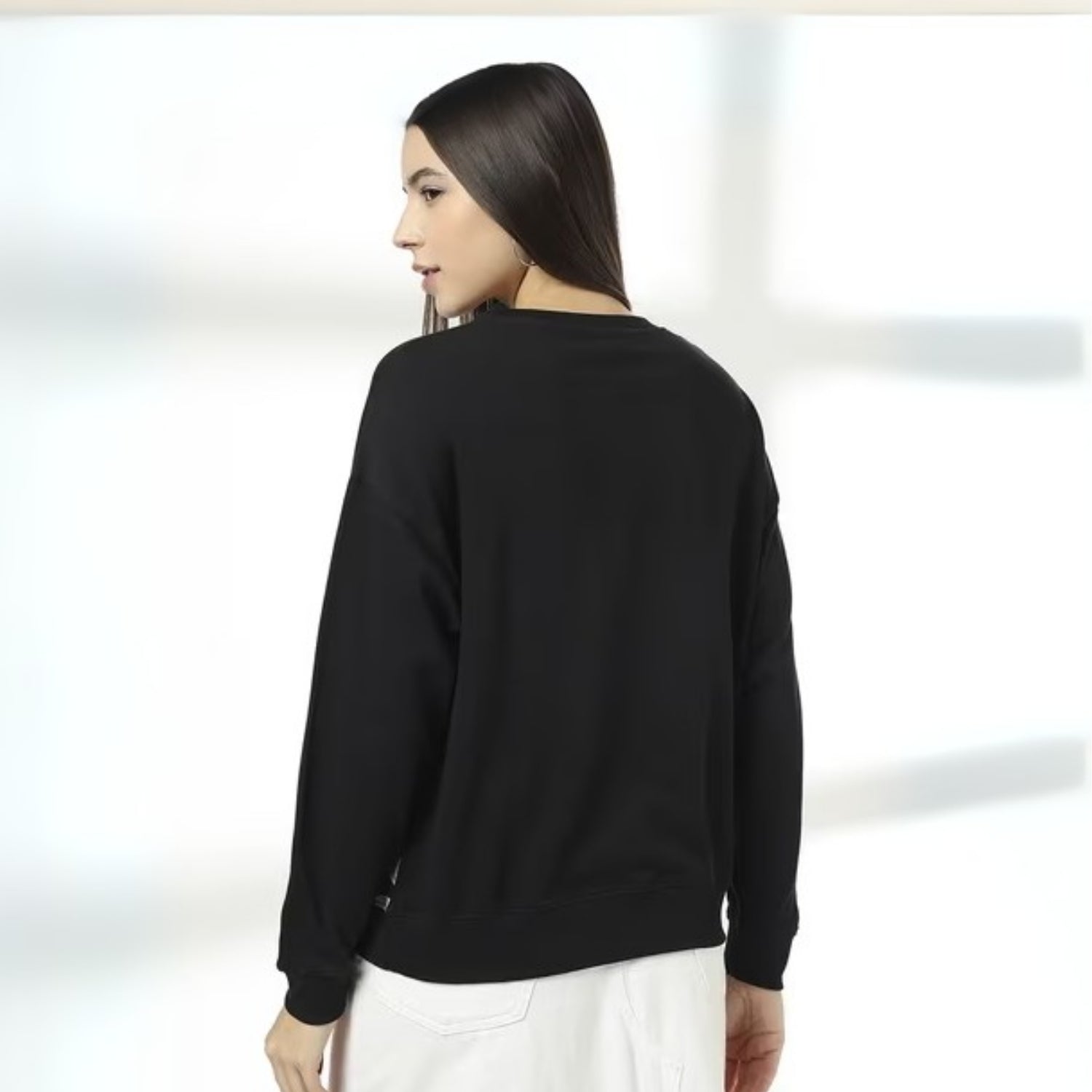 2 Stylish Sweatshirts in Black & Beige| Soft, Cozy & Trendy | Up to 50% Off |SS-07