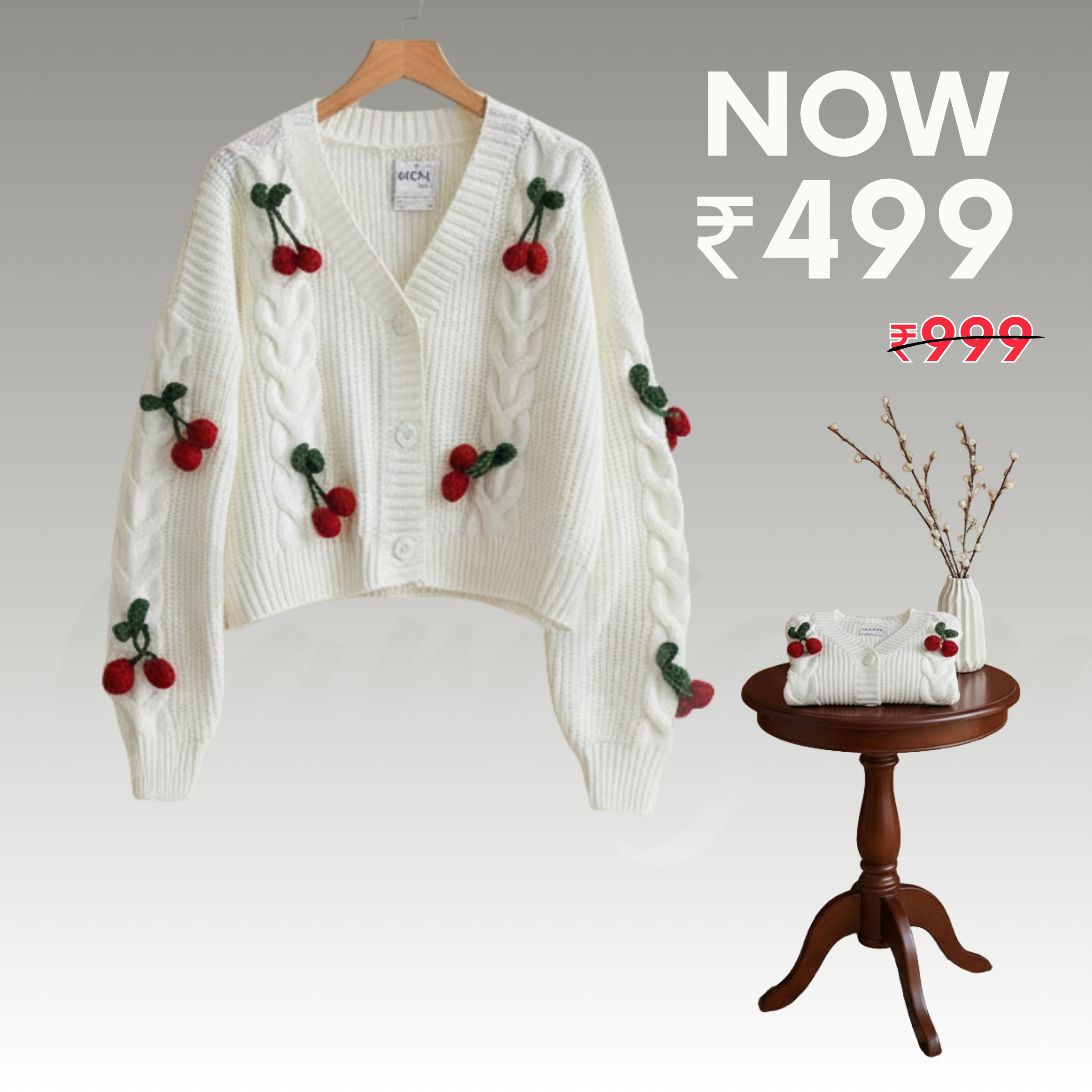 Winter Cozy Cardigan - WCC009