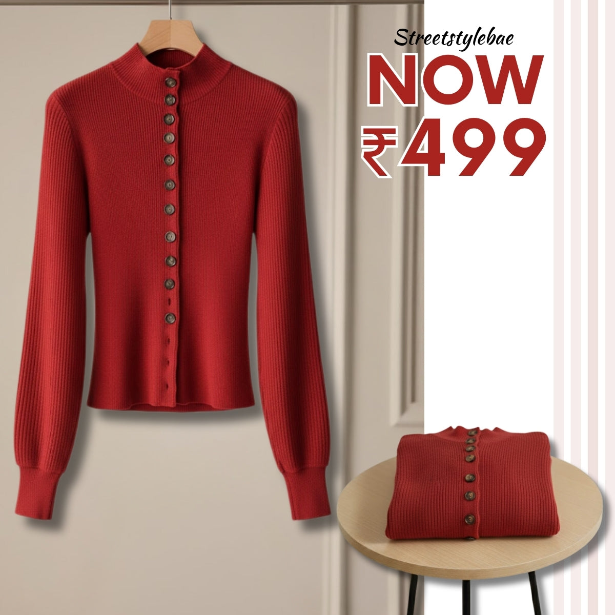 Women’s Winter Cardigan – Shop Now, Stay Warm in Style | WC-15