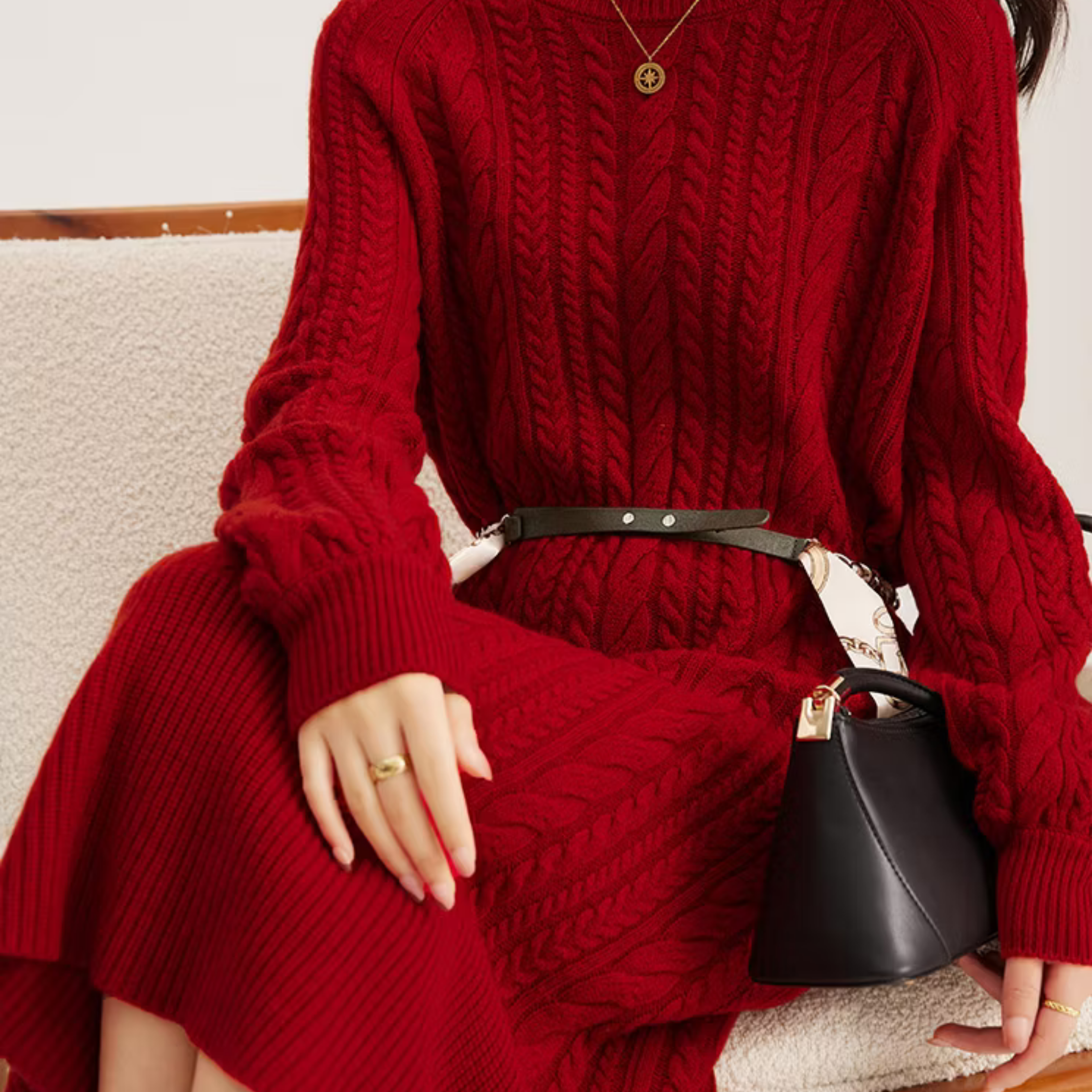 The Cozy Winter Dress - WDC019