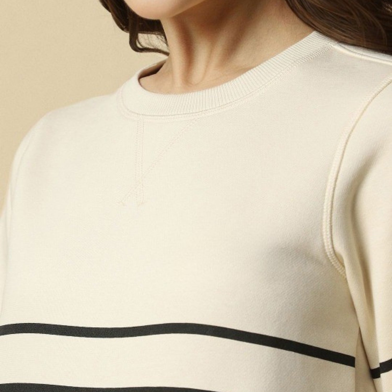 2 Stylish Sweatshirts in Beige & Beige| Soft, Cozy & Trendy | Up to 50% Off |SS-09