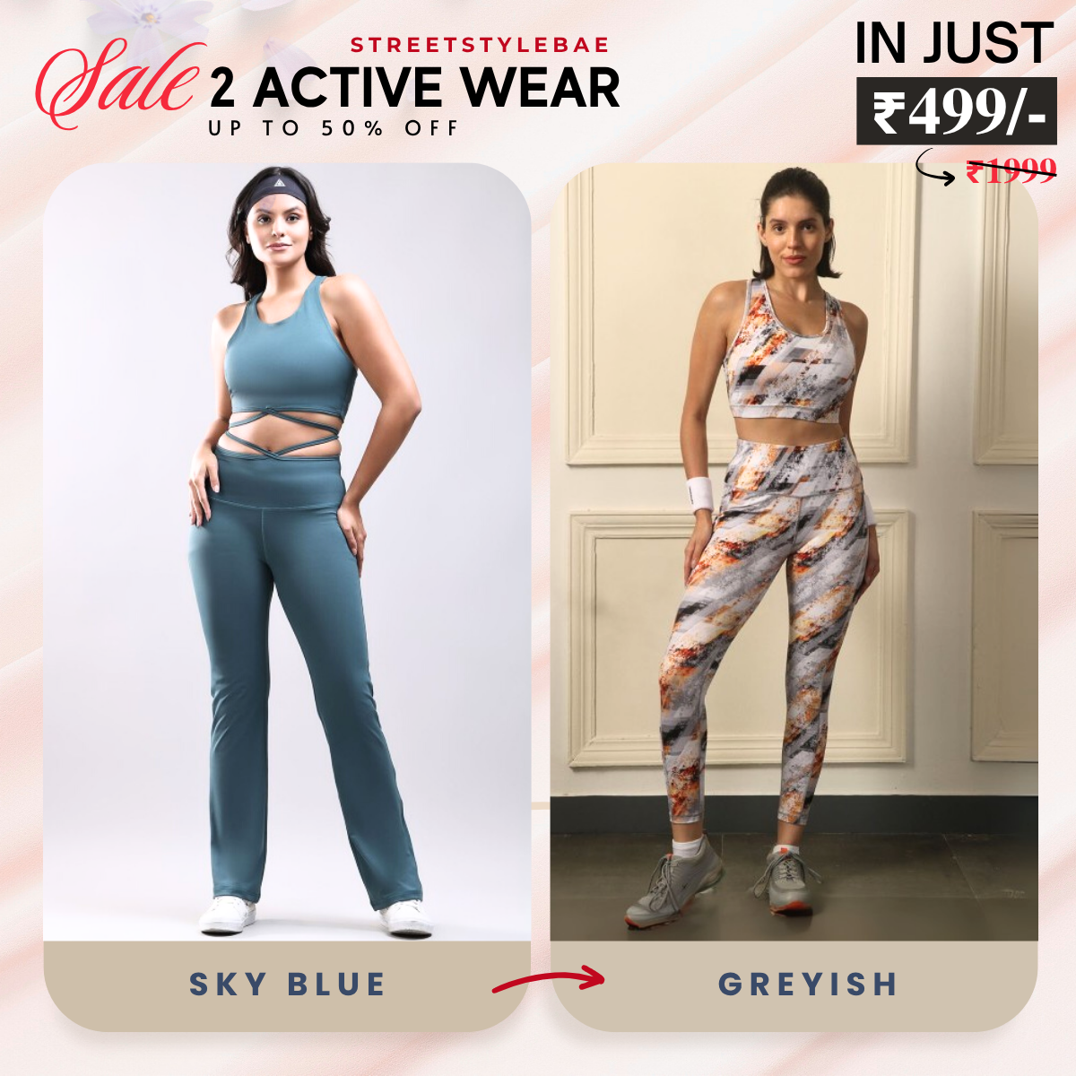 Women’s Activewear Combo - Sports Bra & Leggings Set for Ultimate Comfort| WA-02