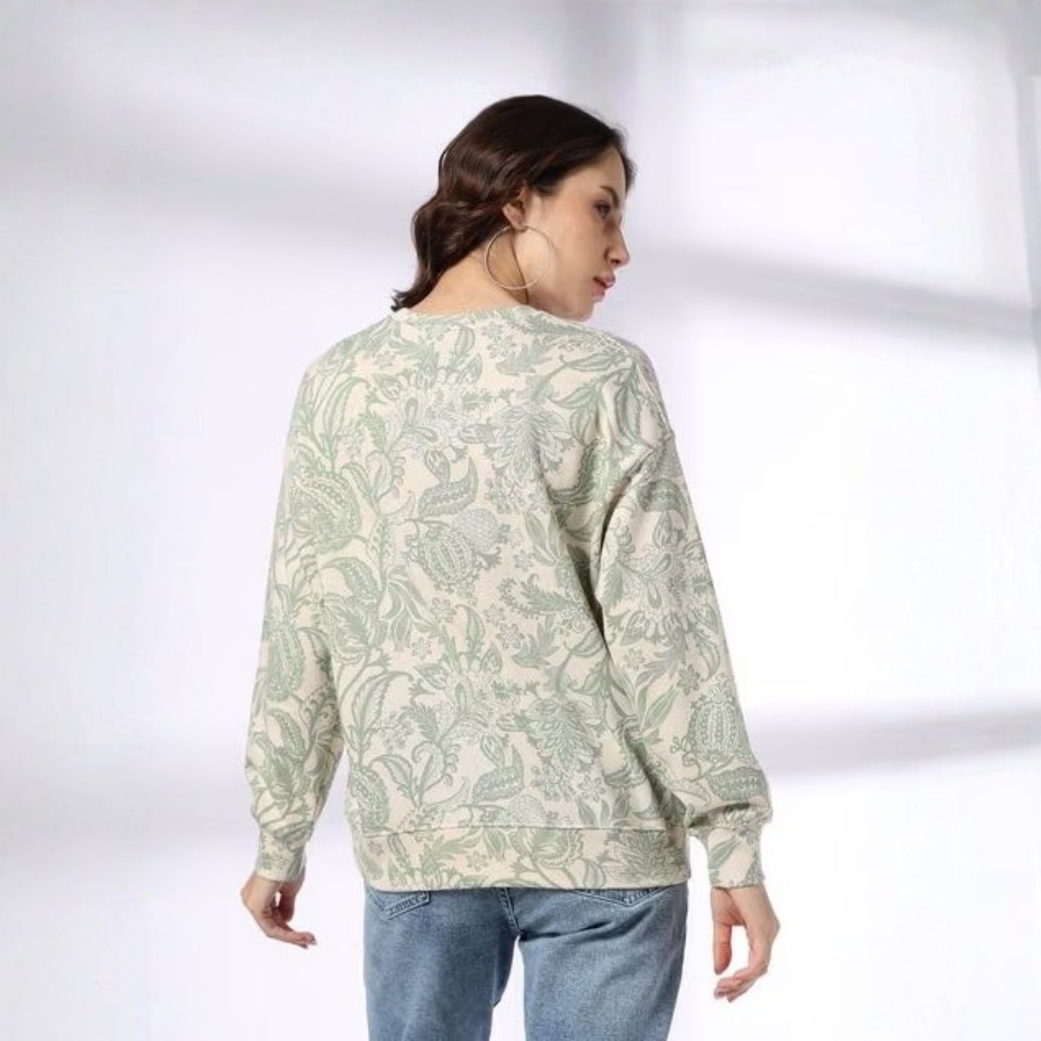 2 Stylish Sweatshirts in Beige & Sky-Blue| Soft, Cozy & Trendy | Up to 50% Off |SS-06