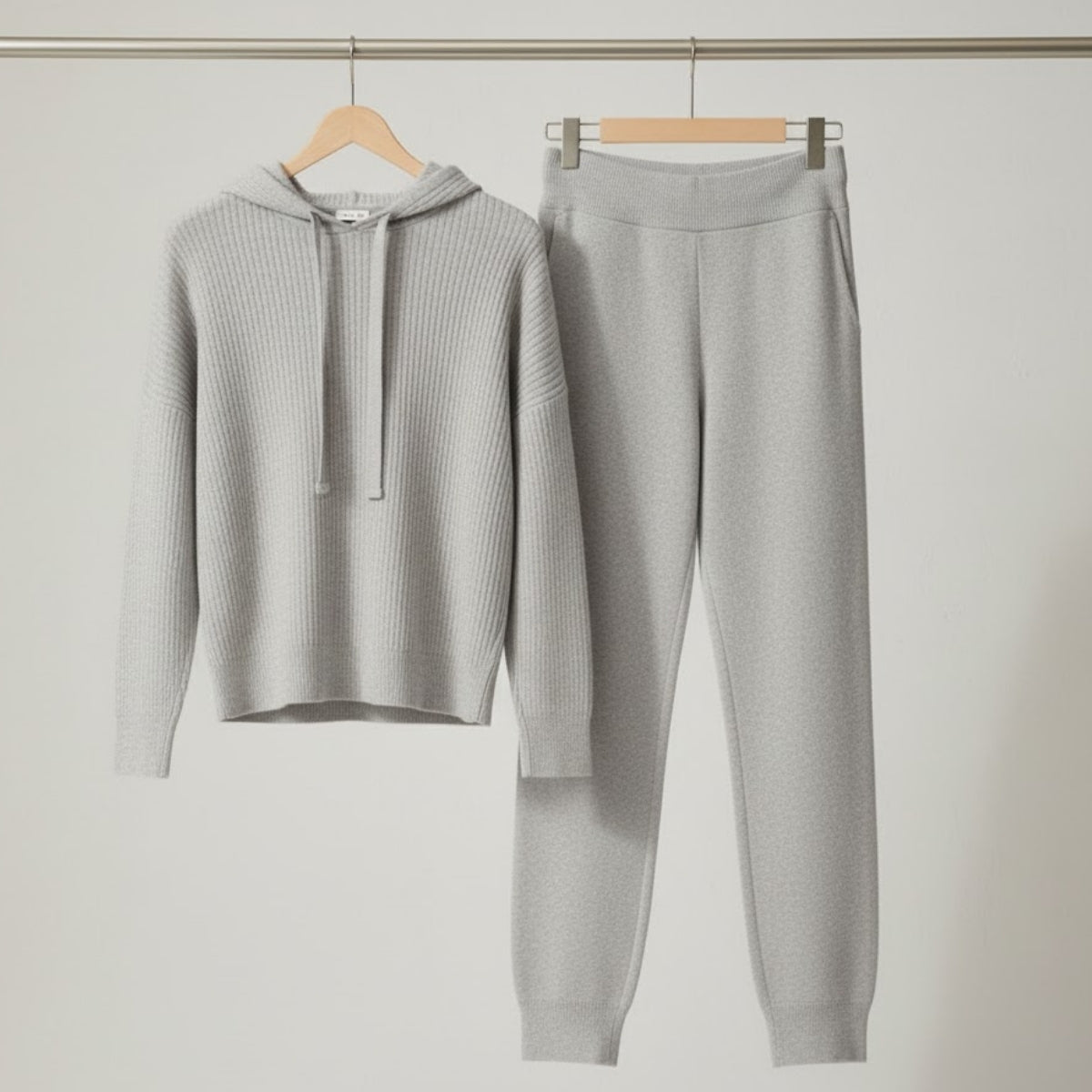Winter Warmth , Hot Style Crop Co-ords | Gray | CSS-41