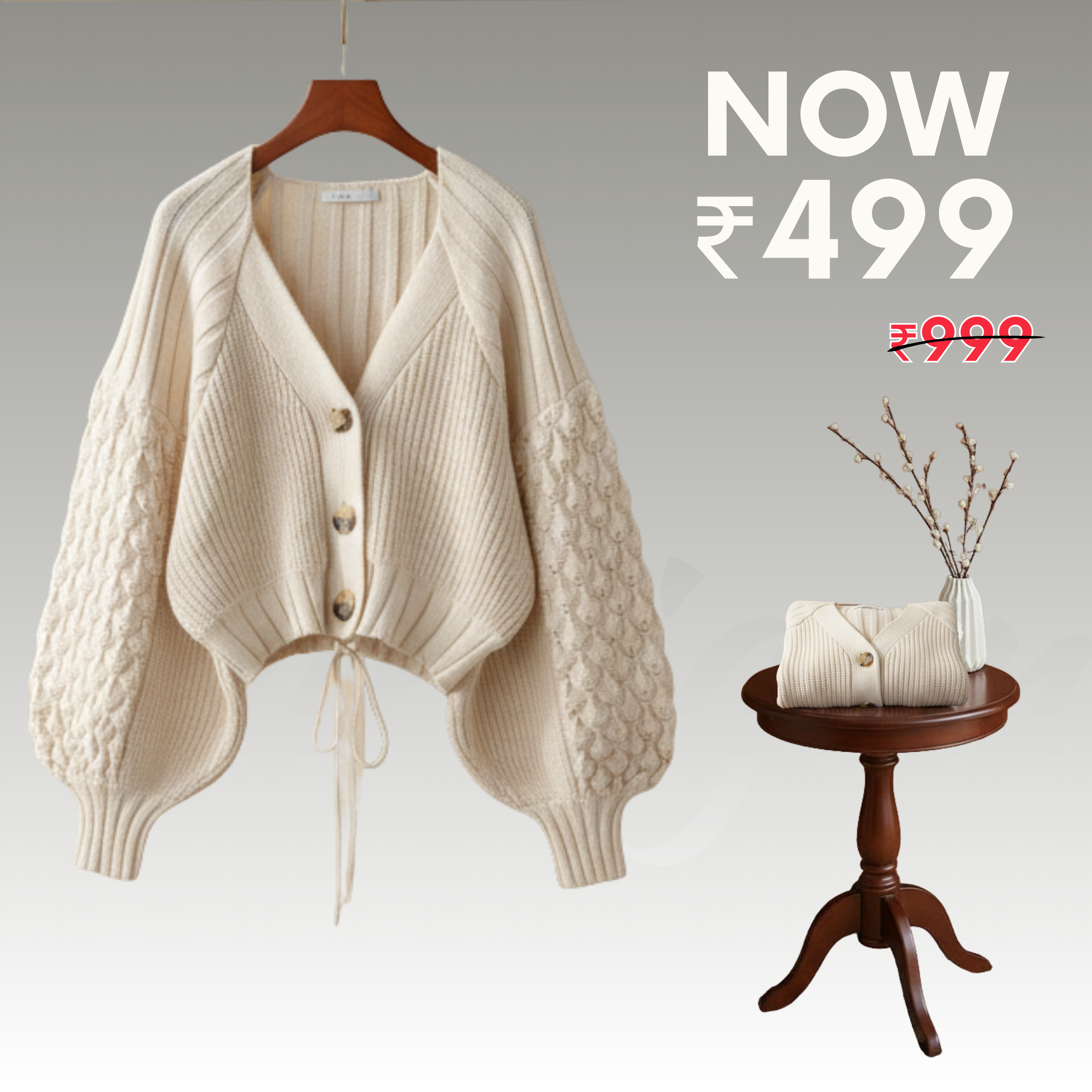 Winter Cozy Cardigan - WCC004