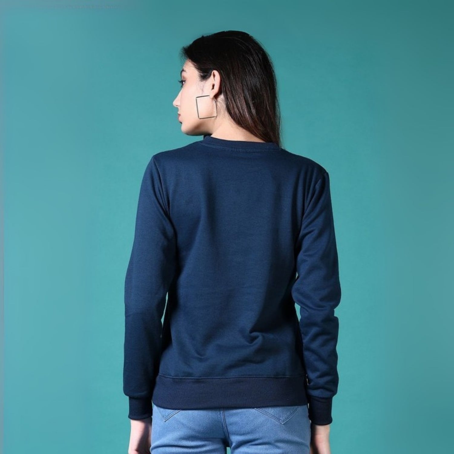 2 Stylish Sweatshirts in Beige & Royal Blue | Soft, Cozy & Trendy | Up to 50% Off |SS-03