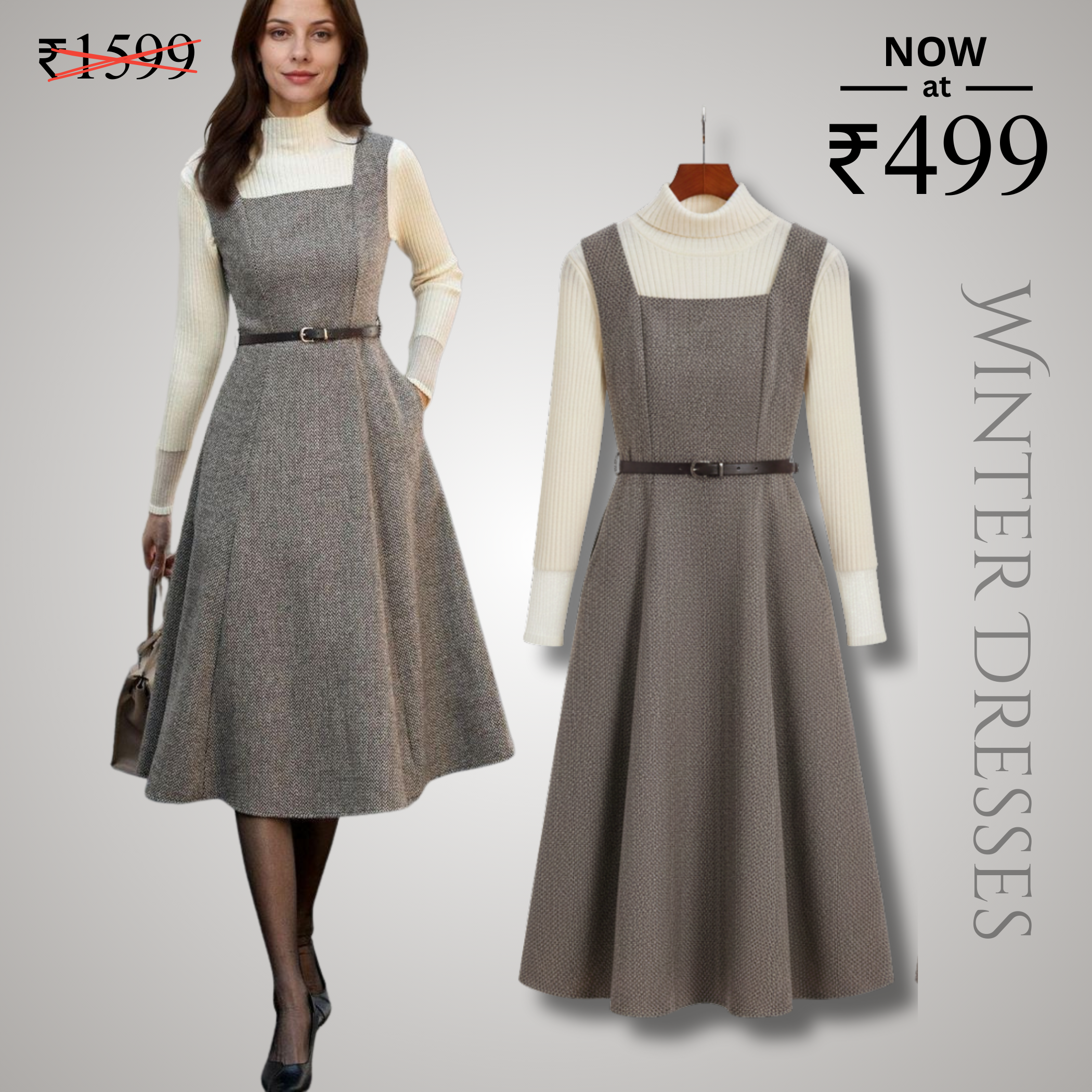 The Cozy Winter Dress - WDC016