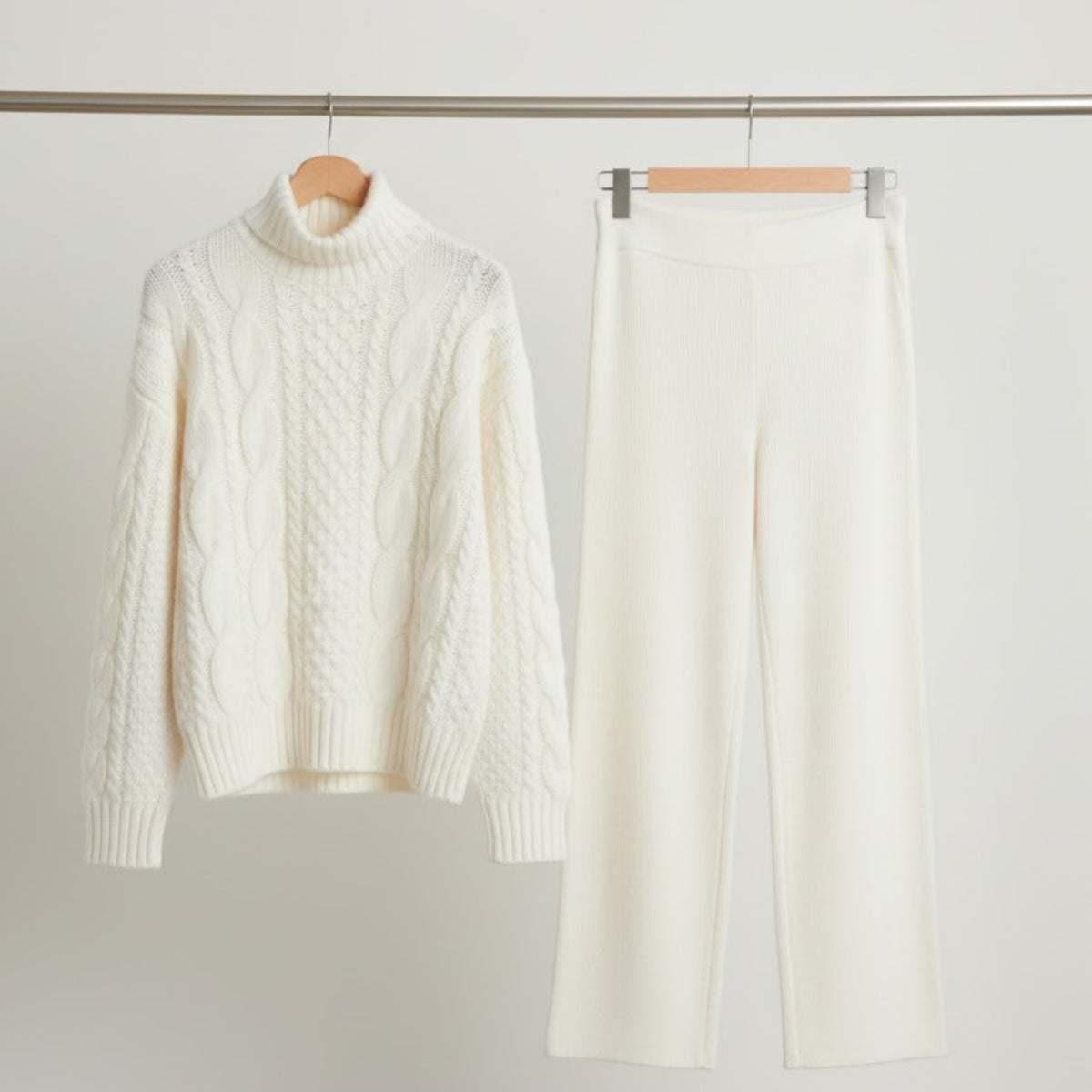 Winter Warmth , Hot Style Co-ords | White | CSS-31