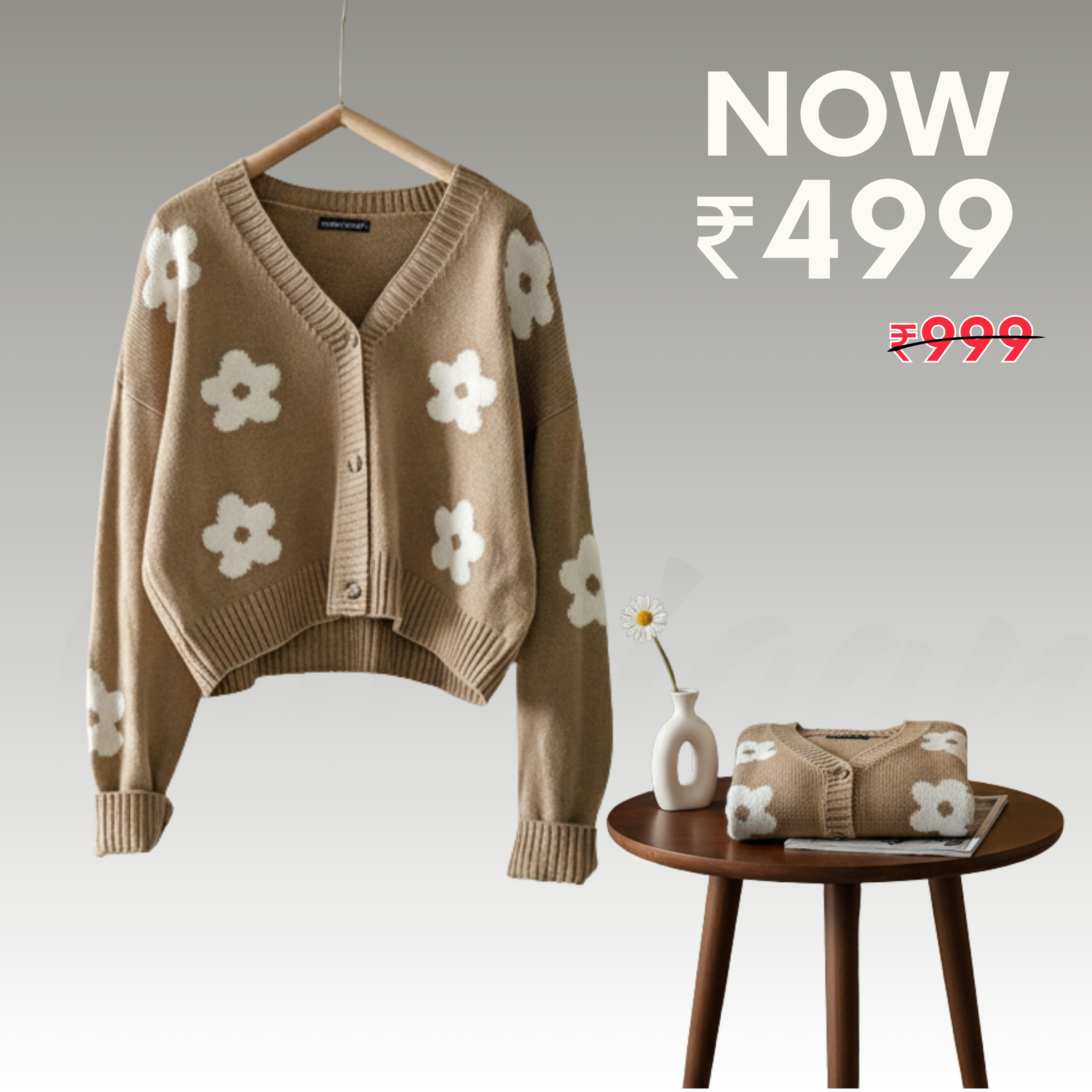 Winter Cozy Cardigan - WCC006