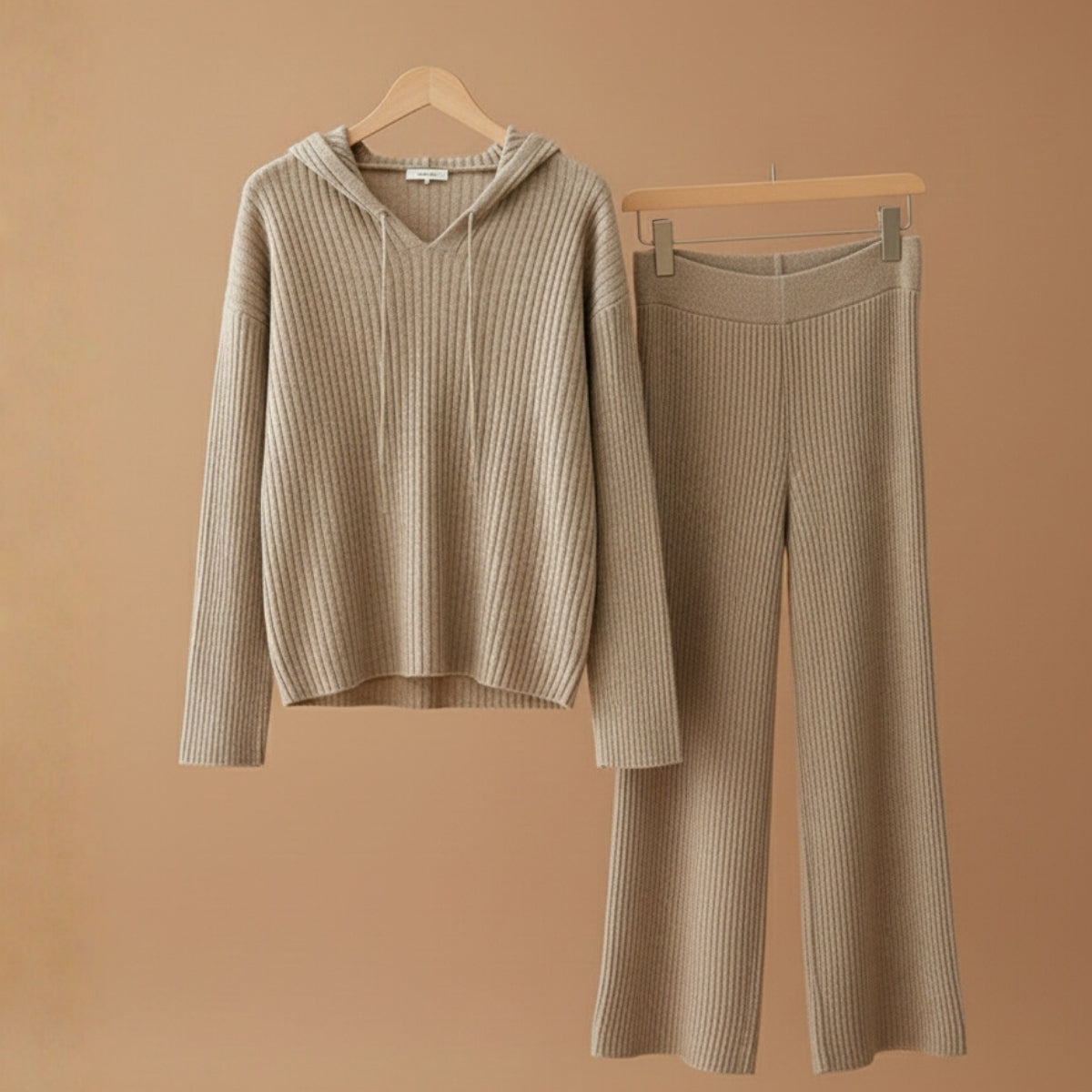 Winter Warmth , Hot Style Crop Co-ords | Warm-Beige | CSS-45