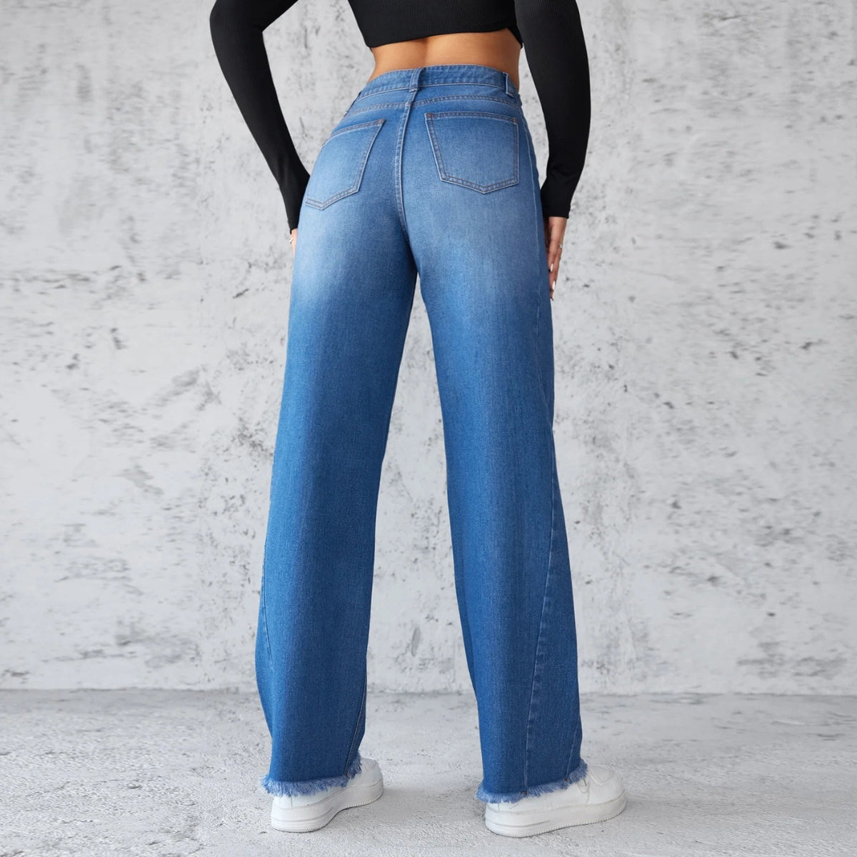 Women's 2-Pack Combo - Straight Fit Jeans Duo |WJ-08