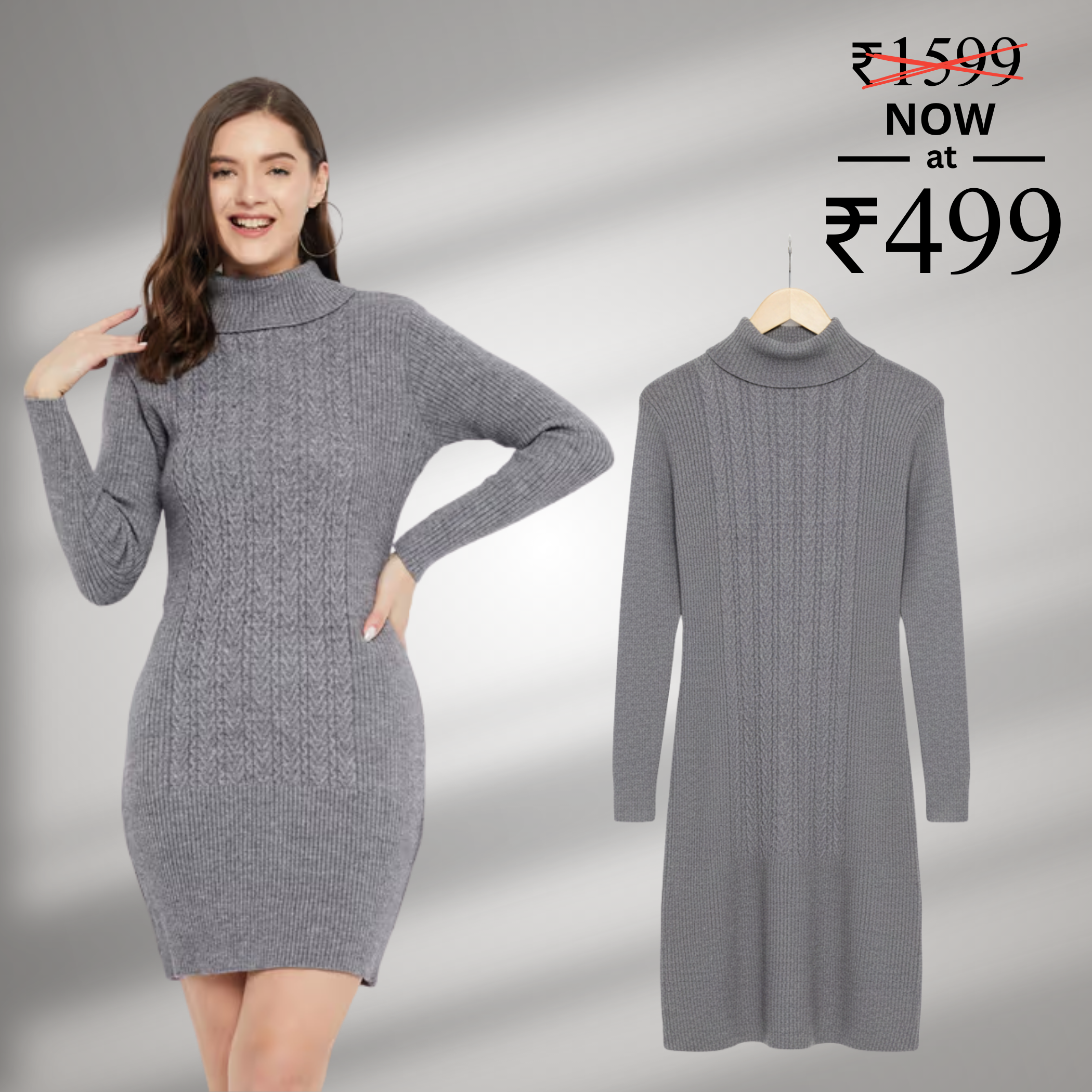 The Cozy Winter Dress - WDC012