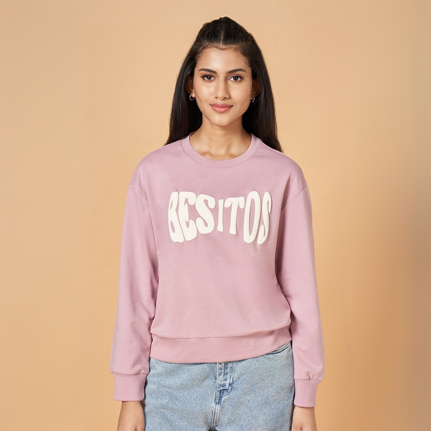 2 Stylish Sweatshirts in Sea-Green & Baby-Pink| Soft, Cozy & Trendy | Up to 50% Off |SS-10