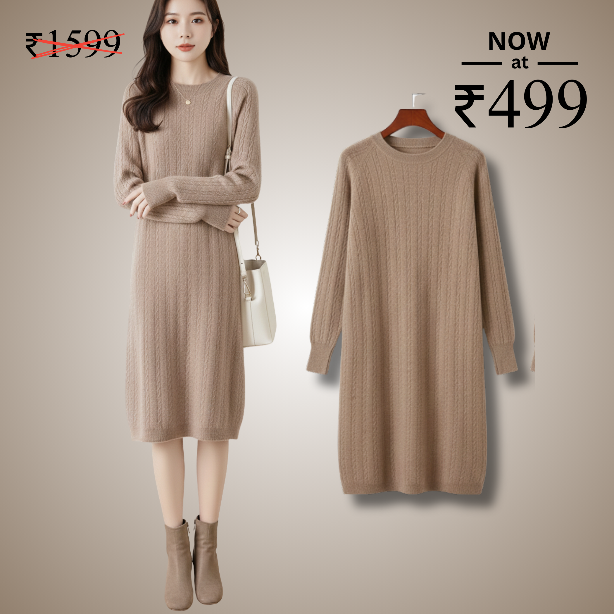 The Cozy Winter Dress - WDC013