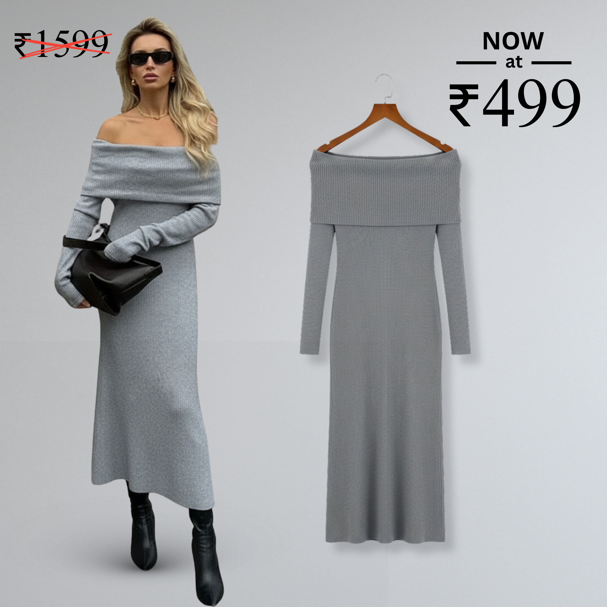 The Cozy Winter Dress - WDC015