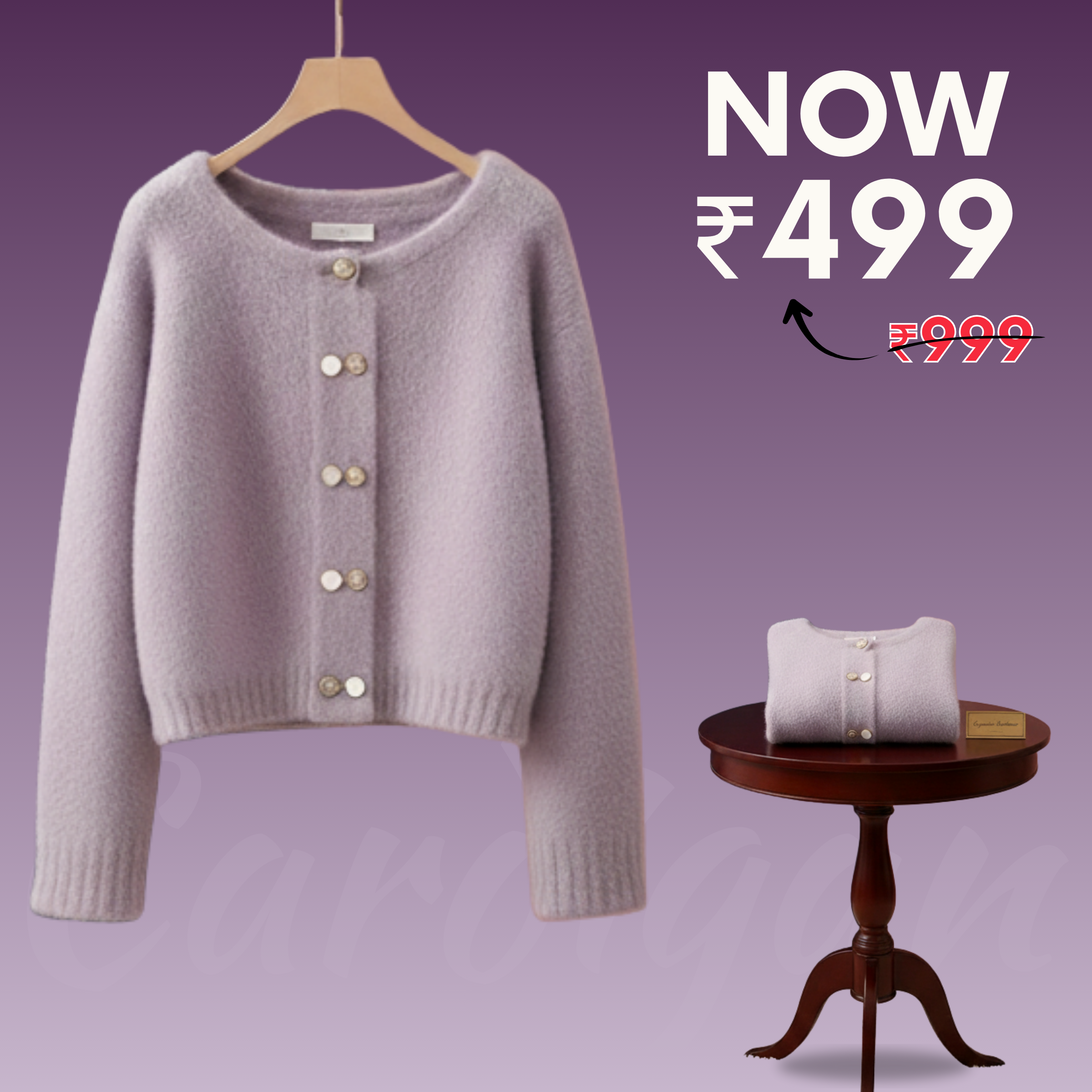 Winter Cozy Cardigan - WCC003