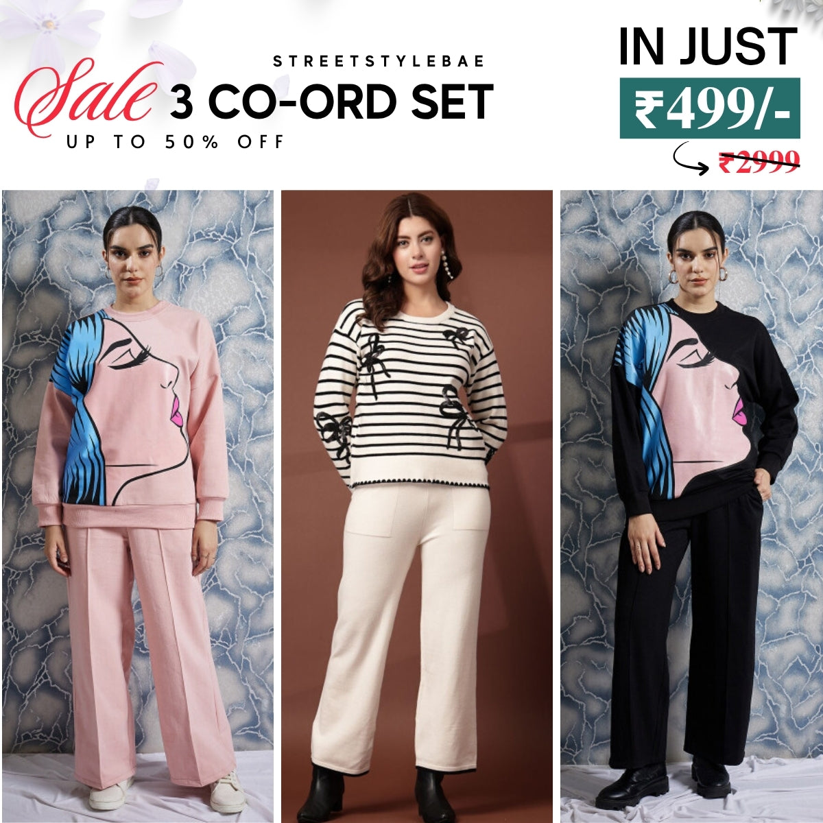 Winter Warmth Trio | Stylish 3-Piece Women’s Co-Ord Set | WC-05
