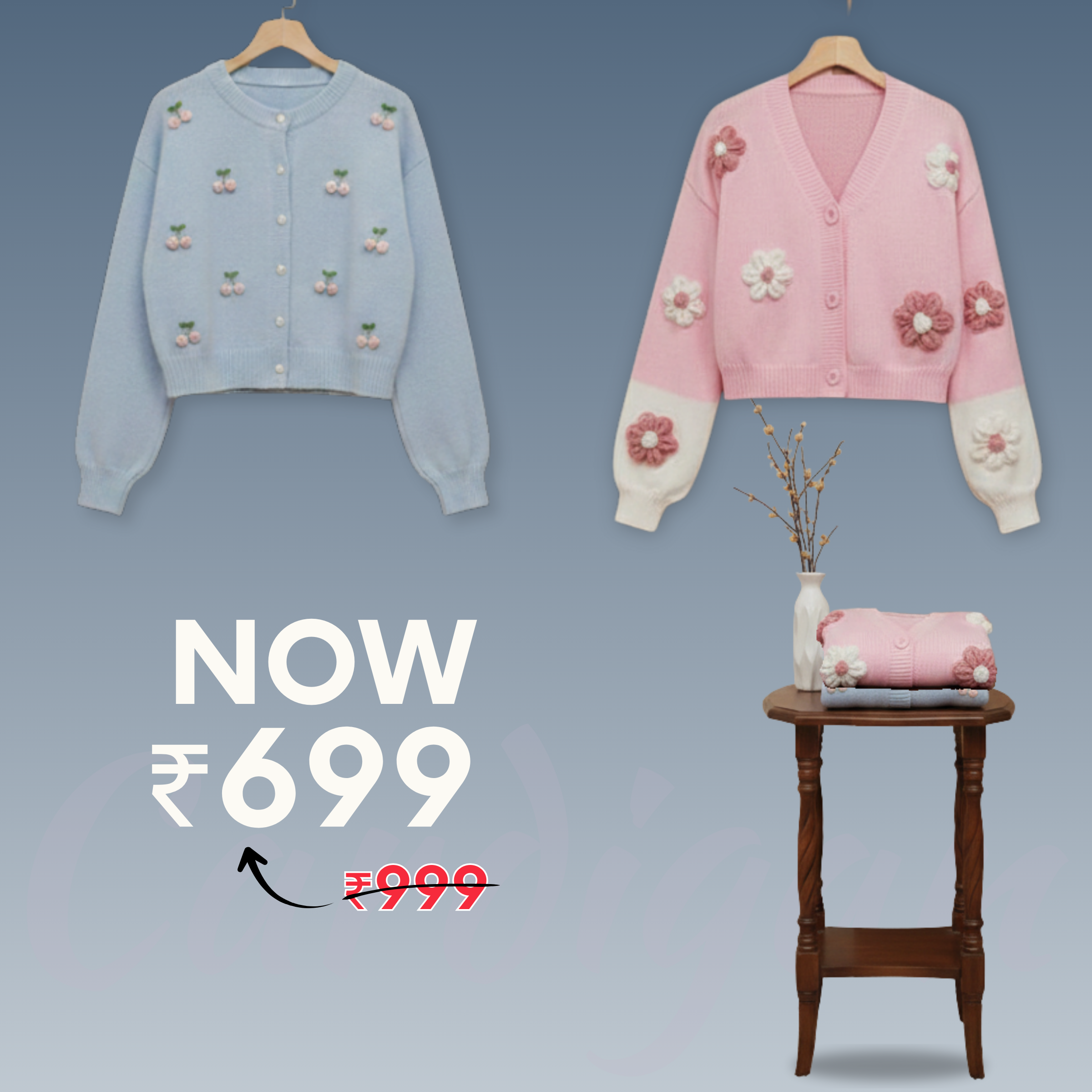 Combo Pack of Winter Cozy Cardigan - CC002