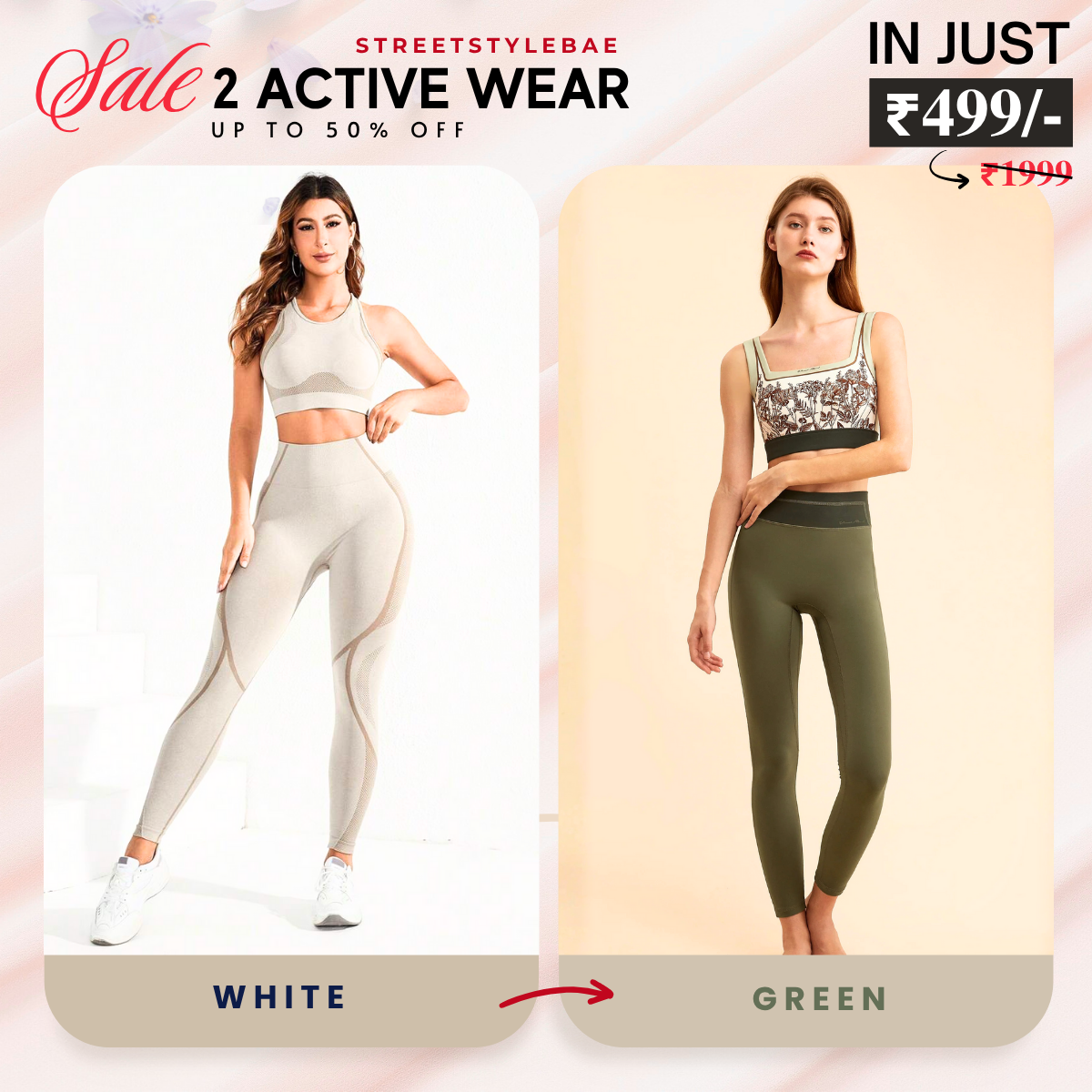 Women’s Activewear Combo - Sports Bra & Leggings Set for Ultimate Comfort| WA-06