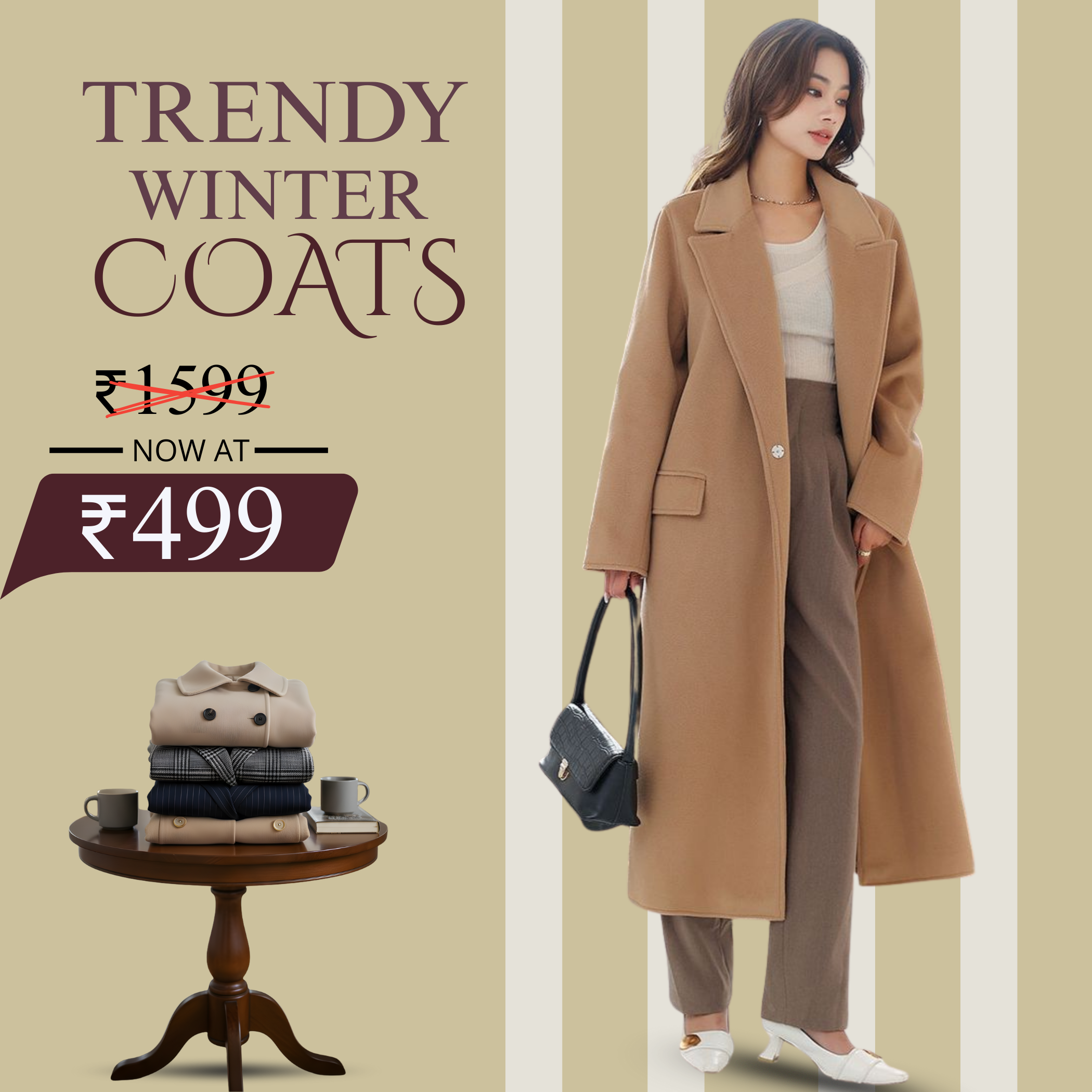 Single-Breasted Coat - WTC003