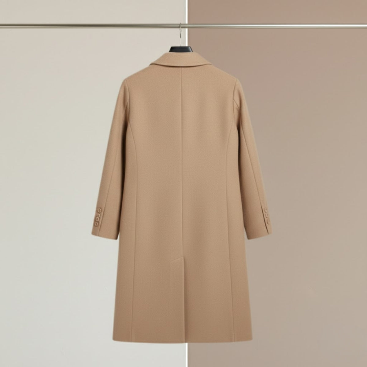 Women's Winter Trench Coat - Stylish & Warm | Warm-Beige | TC-02
