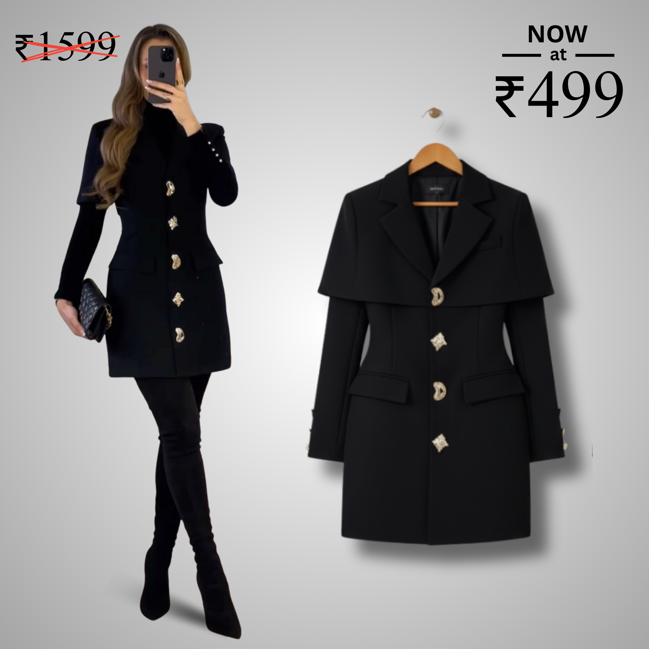 The Cozy Winter Dress - WDC010