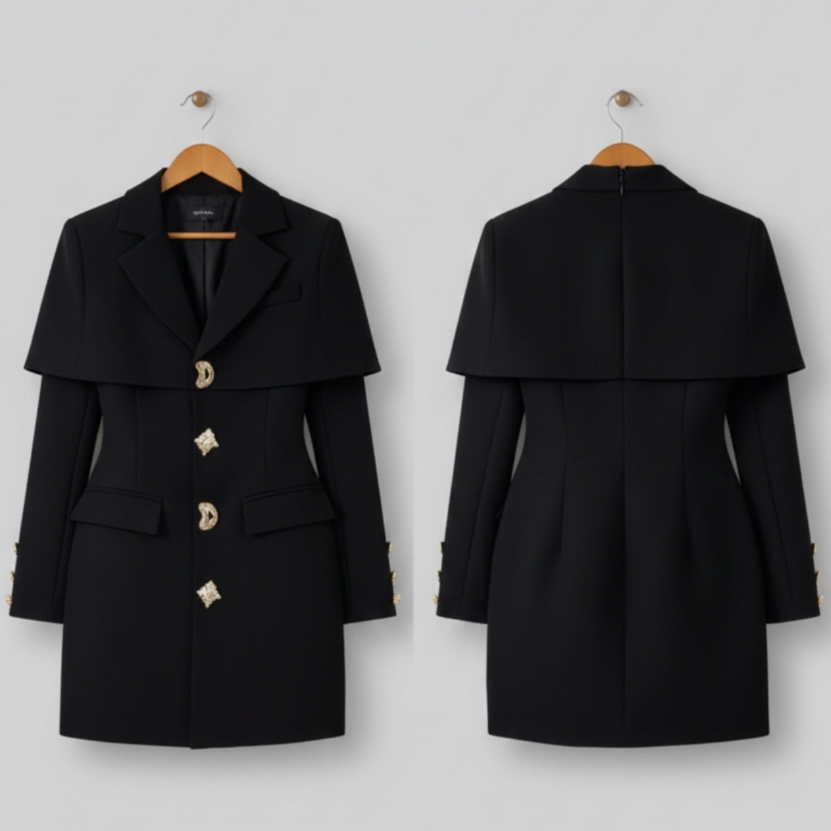 Classic Women's Winter Dress – Soft Fabric & Seasonal Style | WWD-03