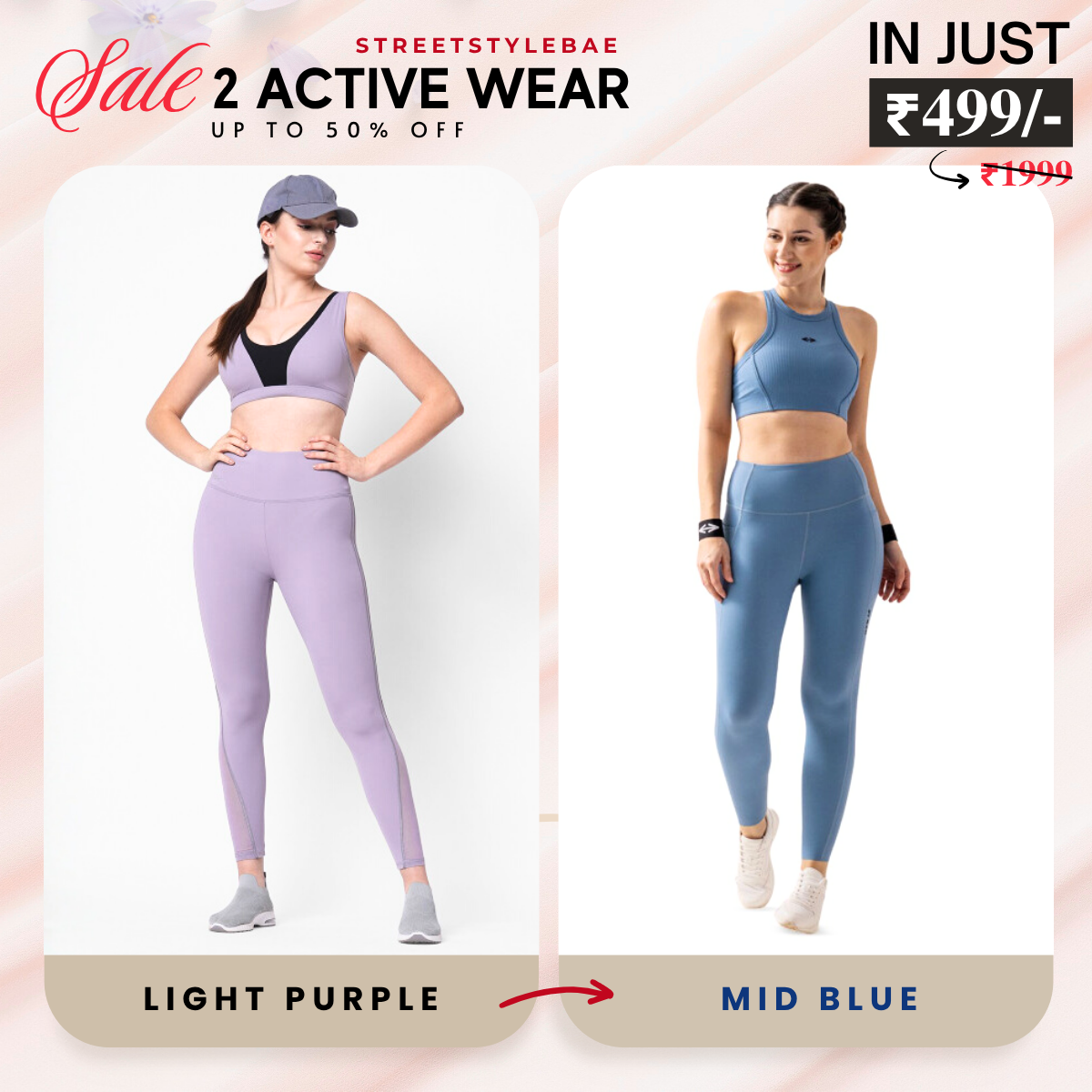 Women’s Activewear Combo - Sports Bra & Leggings Set for Ultimate Comfort| WA-07