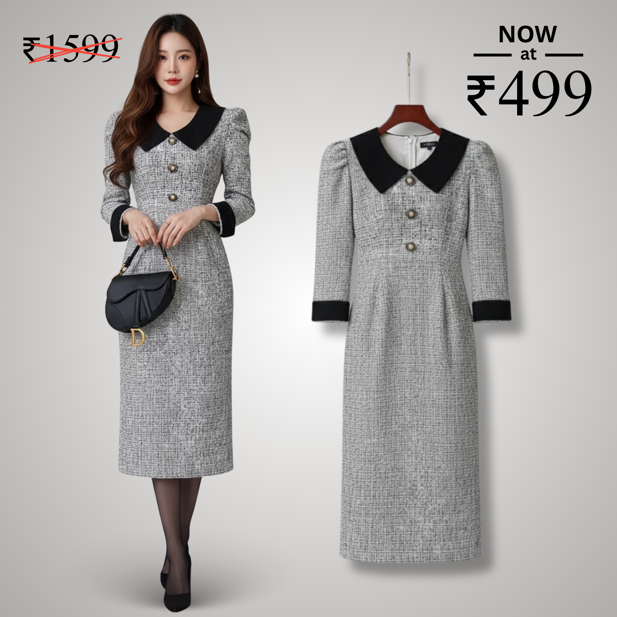 The Cozy Winter Dress - WDC03